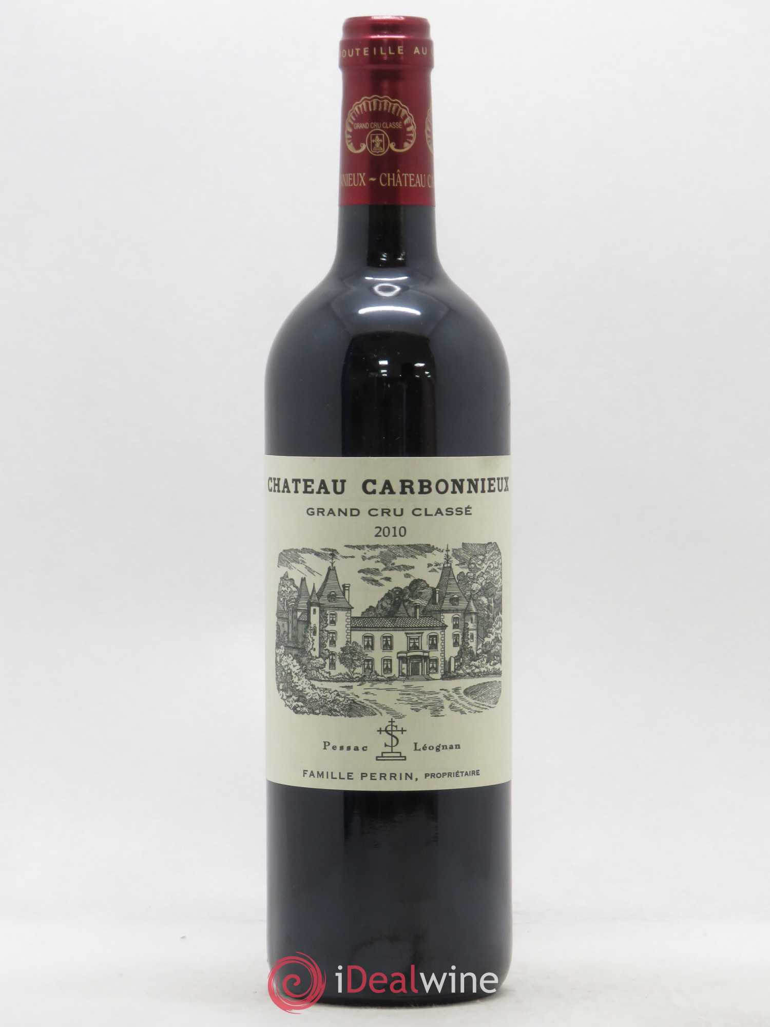 Château Carbonnieux Cru Classé de Graves 2010 - Lot de 1 bouteille - 0