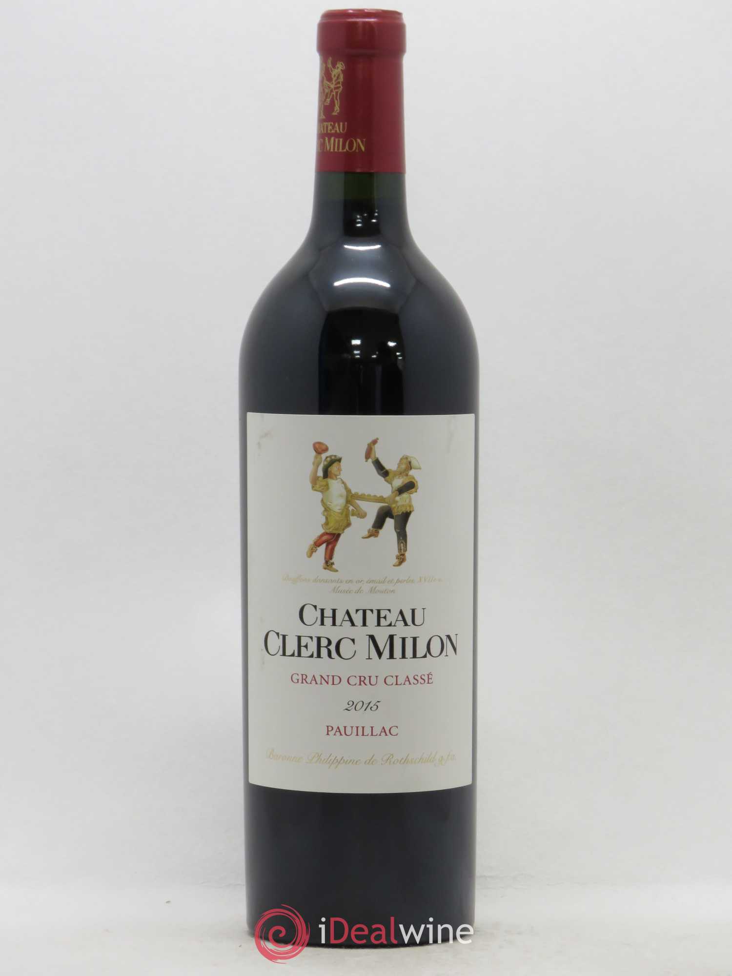 Château Clerc Milon 5ème Grand Cru Classé 2015 - Lot de 1 bouteille - 0