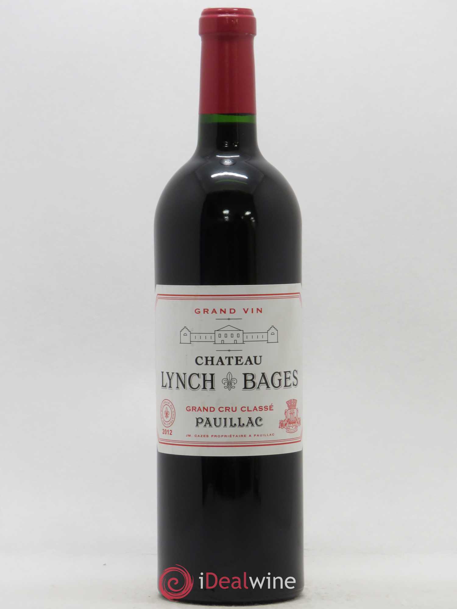 Château Lynch Bages 5ème Grand Cru Classé 2012 - Lot de 1 bouteille - 0