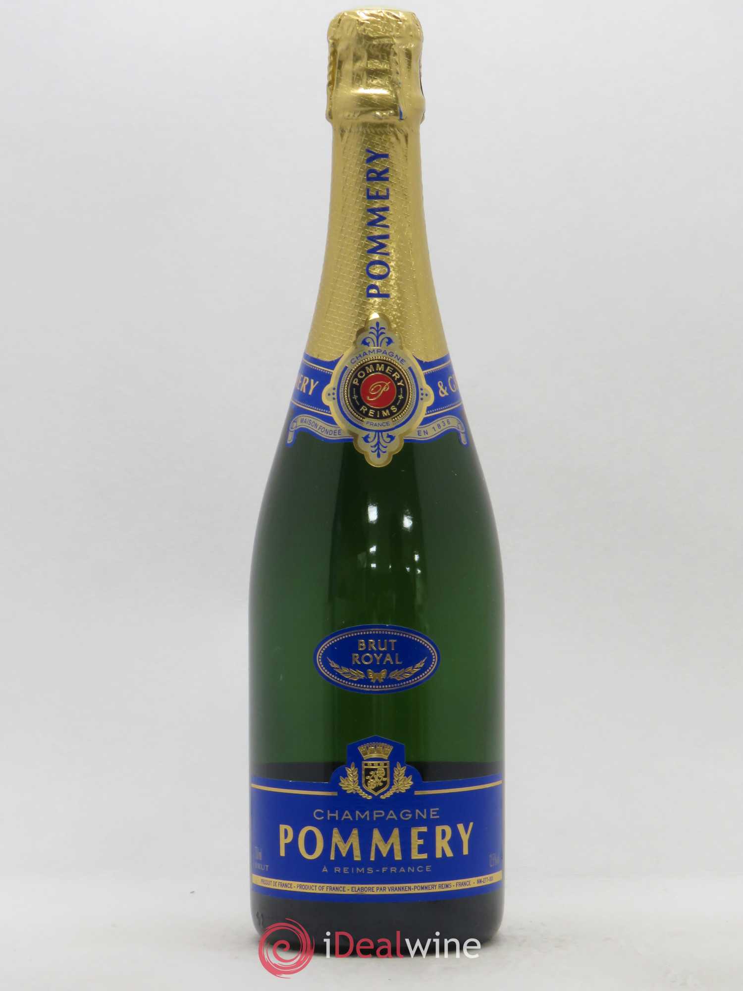 Brut Pommery Royal (sans prix de réserve) - Posten von 1 Flasche - 0