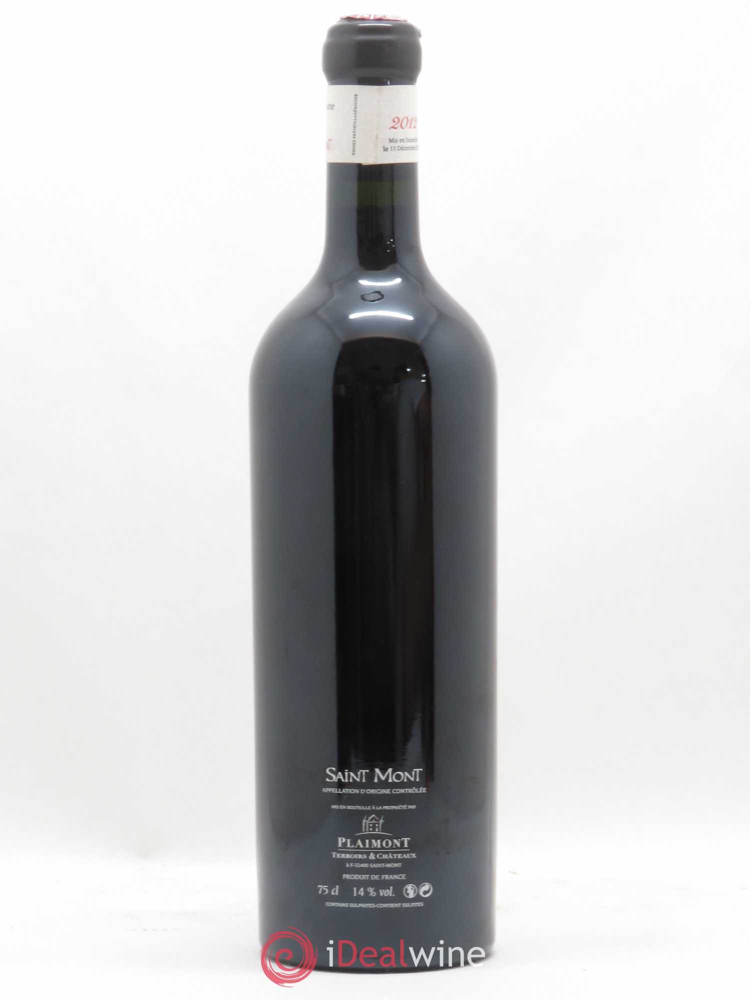 Divers Saint Mont Vignes Prephylloxeriques Producteurs de Plaimont (sans prix de réserve) 2012 - Posten von 1 Flasche - 1