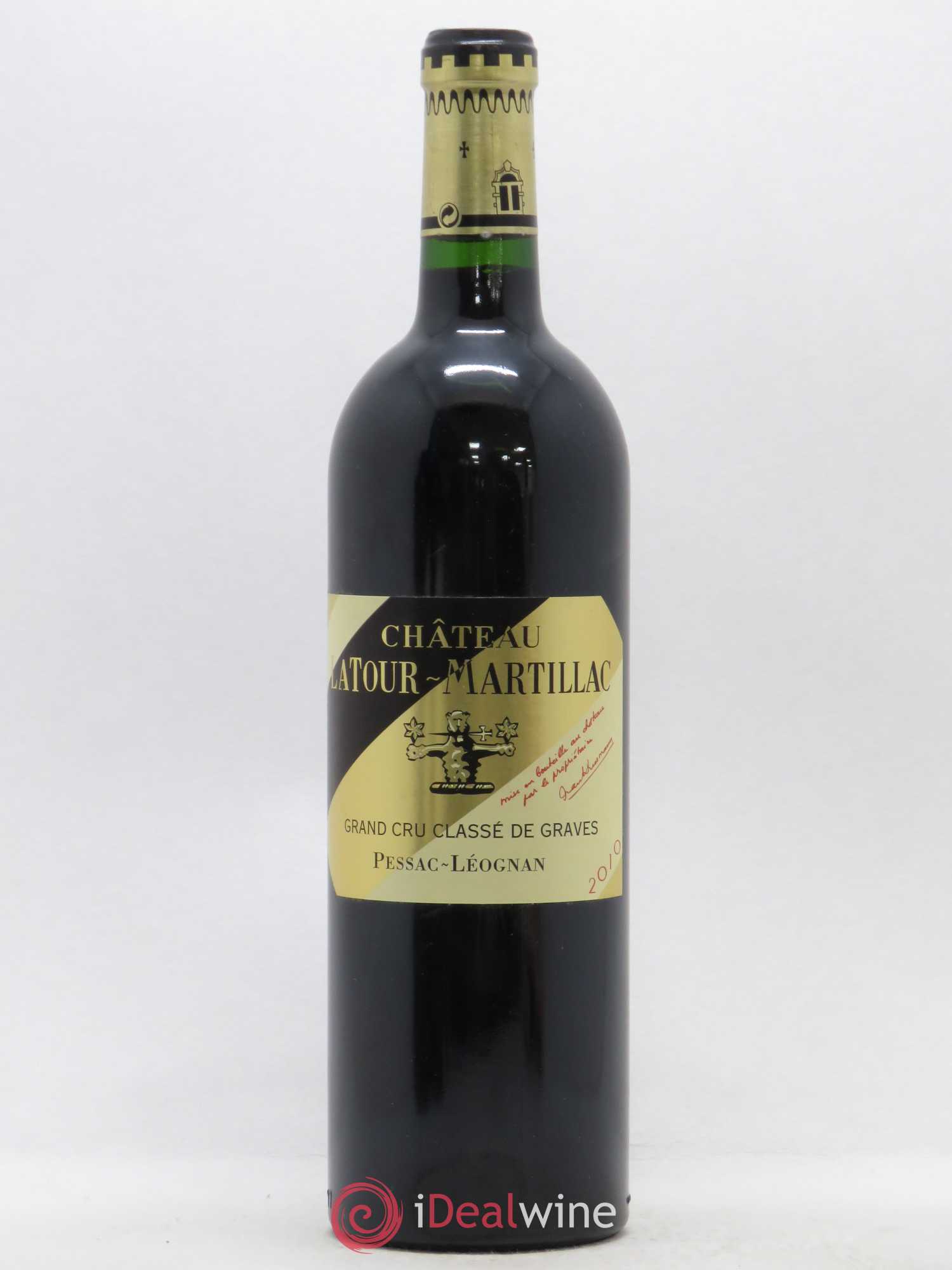 Château Latour-Martillac Cru Classé de Graves 2010 - Lot de 1 bouteille - 0
