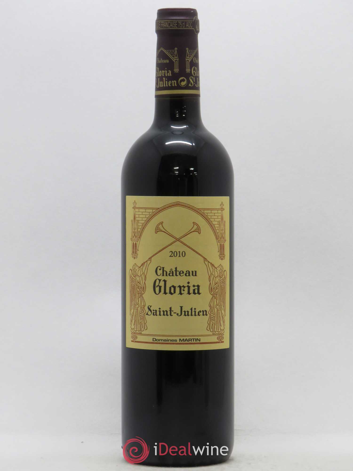 Château Gloria 2010 - Lot de 1 bouteille - 0