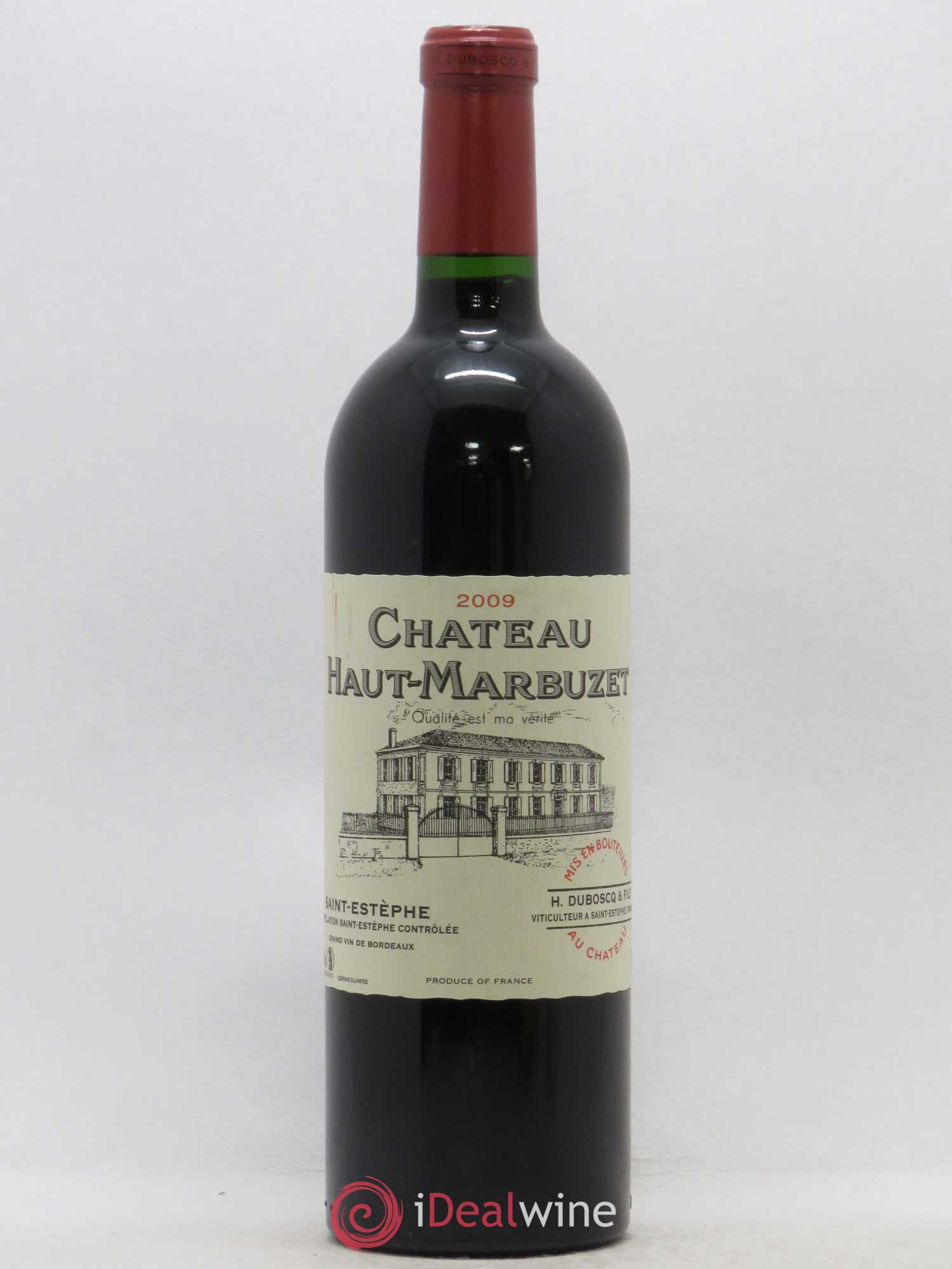 Château Haut Marbuzet 2009 - Lot de 1 bouteille - 0