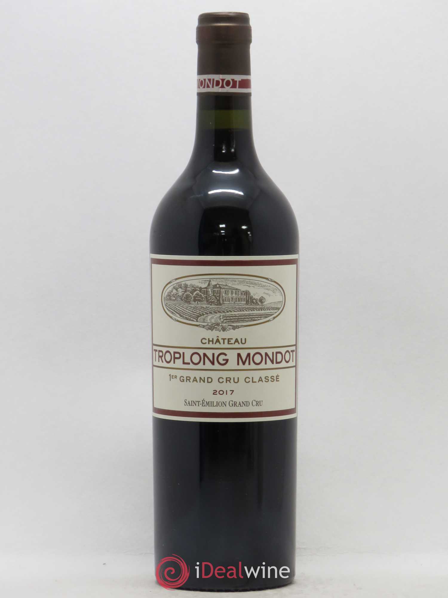 Château Troplong Mondot 1er Grand Cru Classé B 2017 - Lot de 1 bouteille - 0