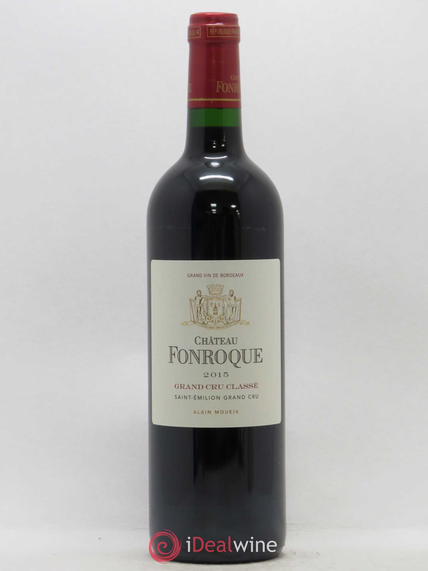 Château Fonroque Grand Cru Classé 2015 - Lot de 1 bouteille - 0