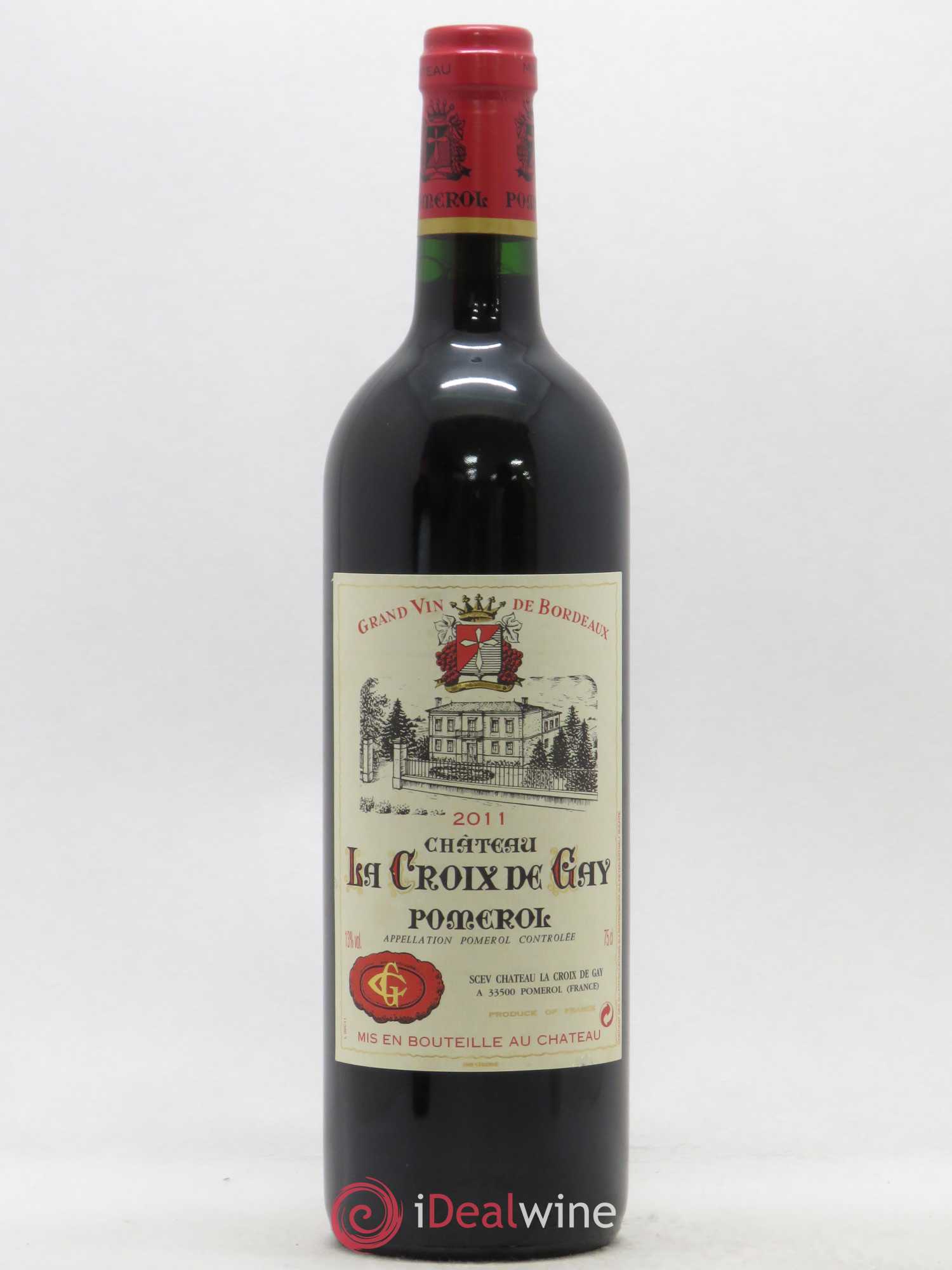 Château la Croix de Gay 2011 - Lot de 1 bouteille - 0