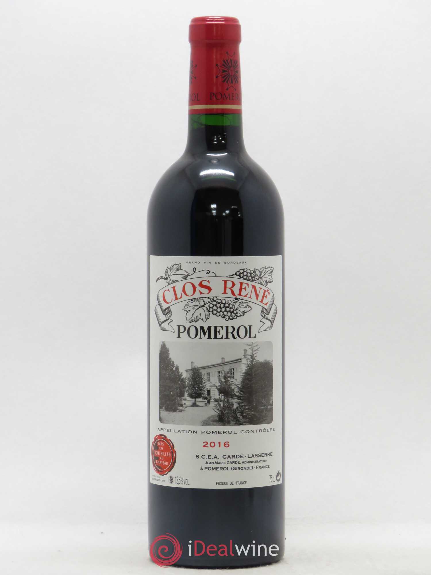 Clos René 2016 - Lot of 1 bottle - 0