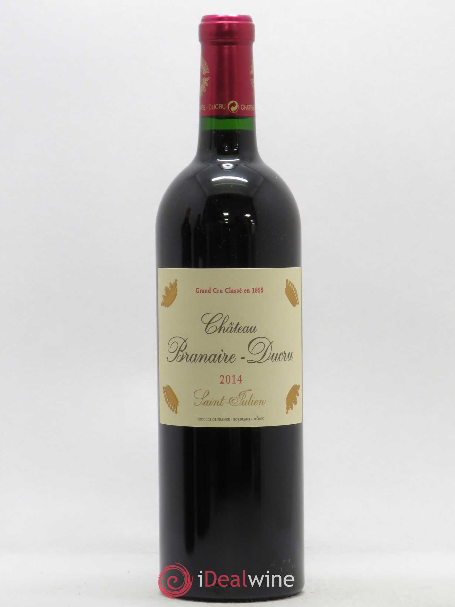 Château Branaire Ducru 4ème Grand Cru Classé 2014 - Lot de 1 bouteille - 0