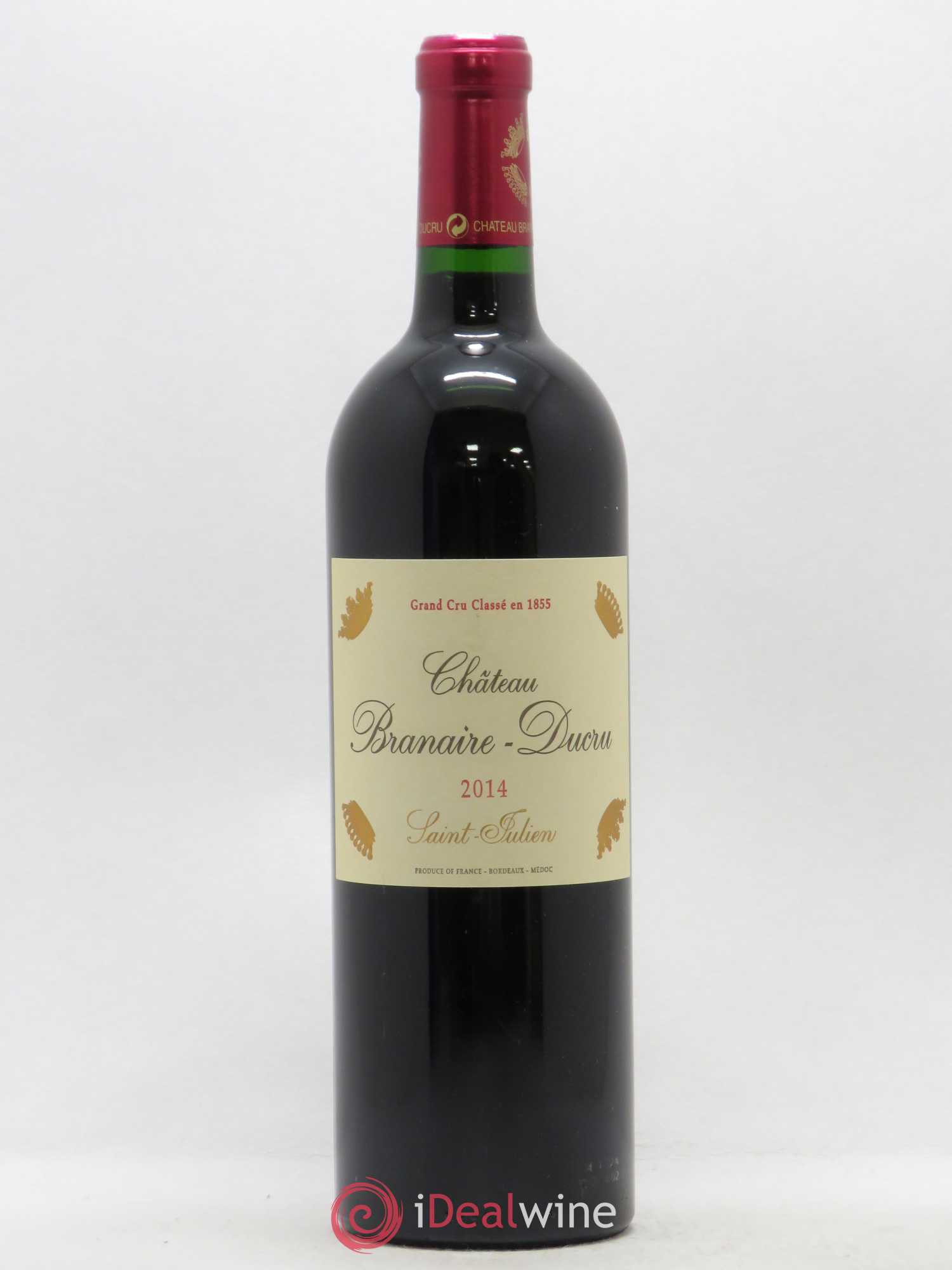 Château Branaire Ducru 4ème Grand Cru Classé 2014 - Lot de 1 bouteille - 0