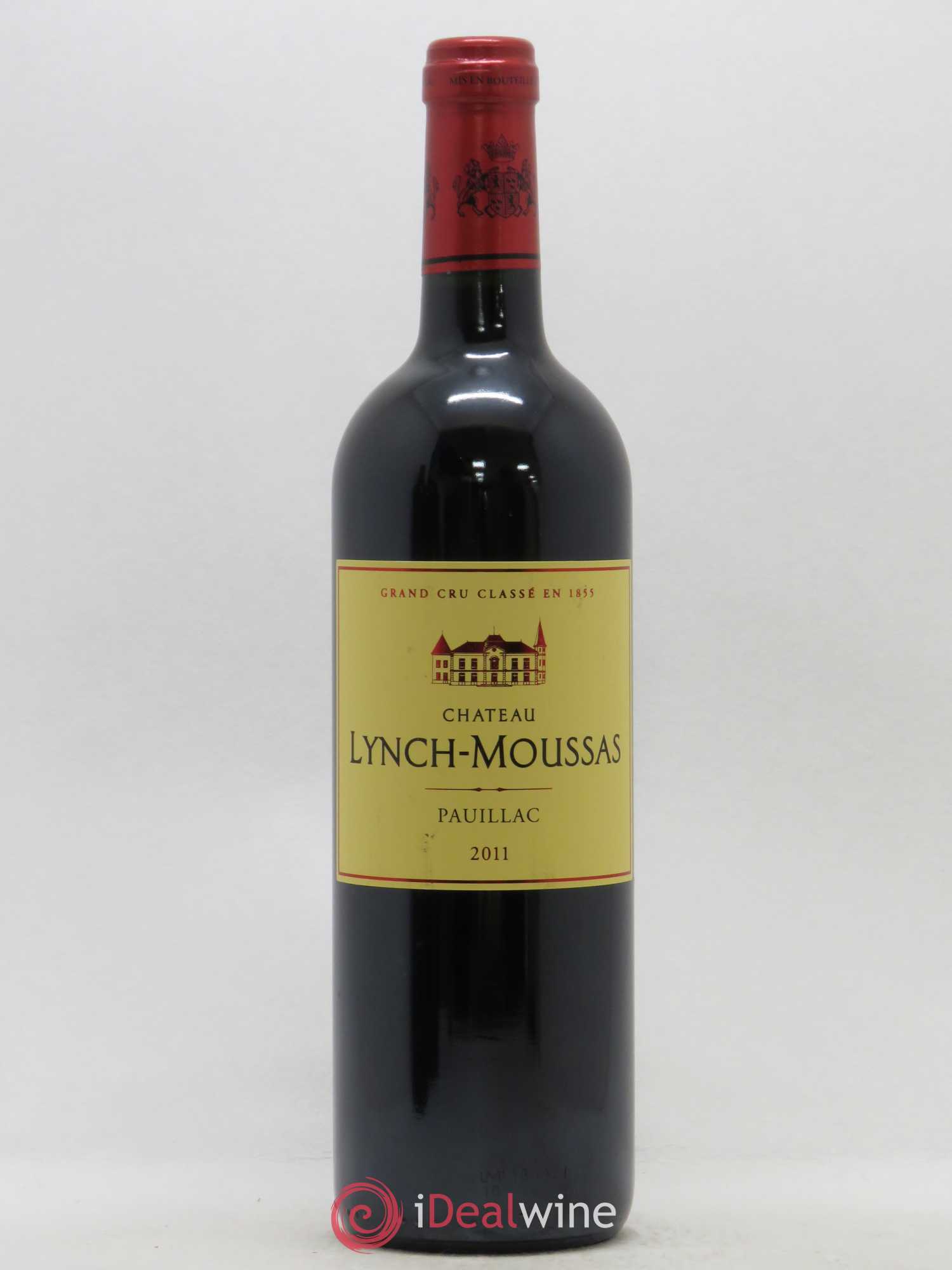 Château Lynch Moussas 5ème Grand Cru Classé 2011 - Lot de 1 bouteille - 0