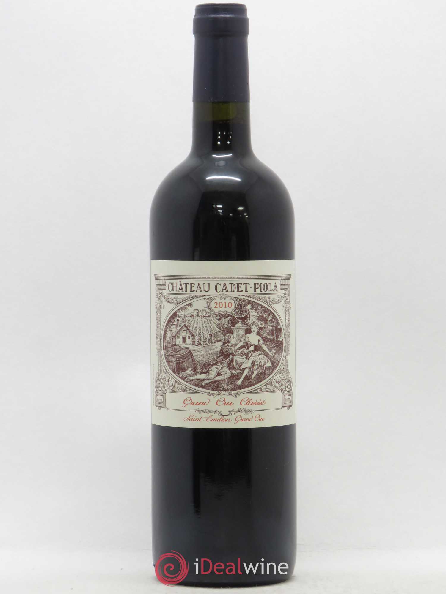 Château Cadet Piola Grand Cru Classé 2010 - Lot de 1 bouteille - 0