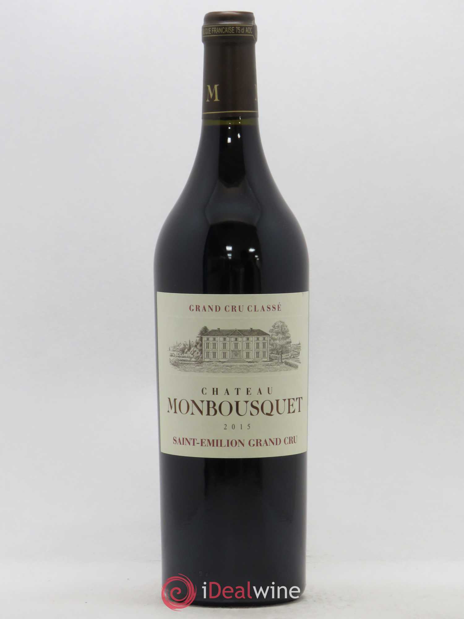 Château Monbousquet Grand Cru Classé 2015 - Lot de 1 bouteille - 0
