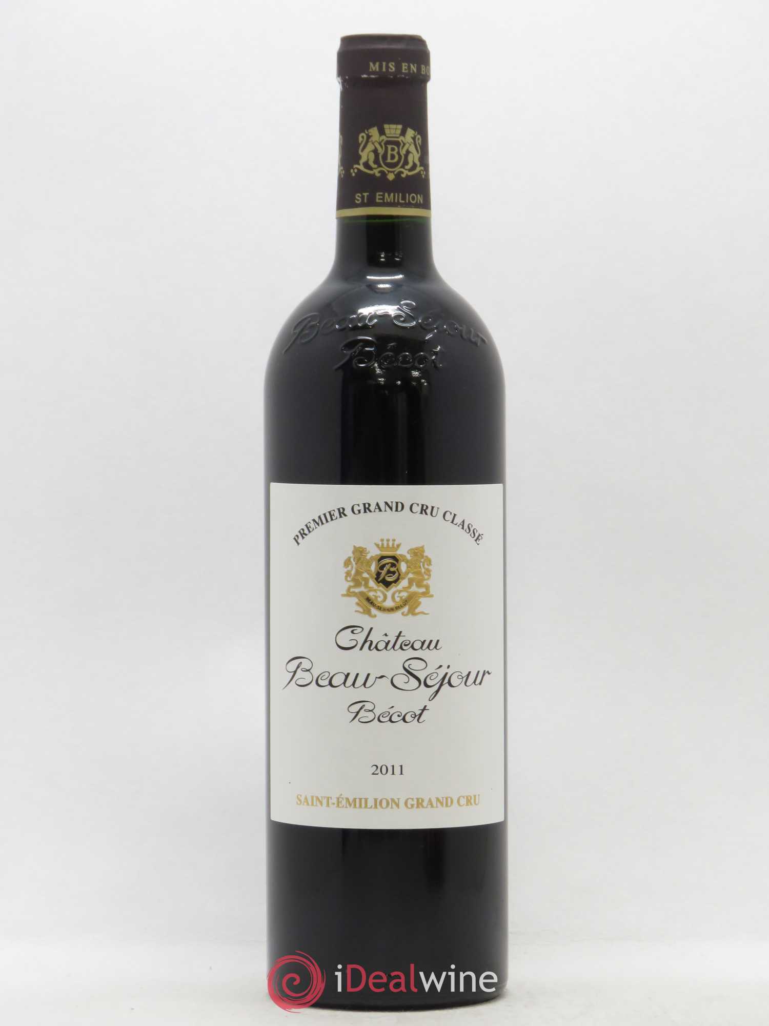 Château Beau-Séjour Bécot 1er Grand Cru Classé B 2011 - Lot de 1 bouteille - 0
