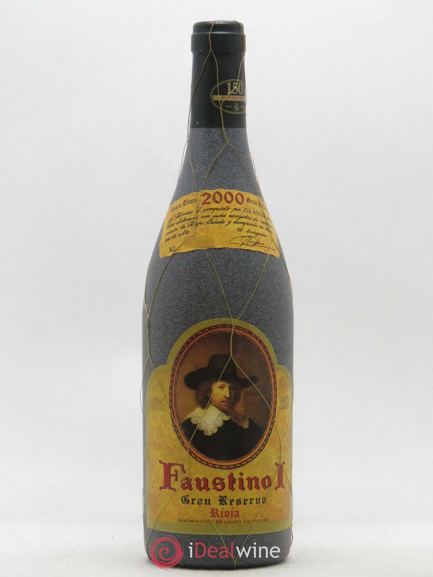 Rioja DOCA Faustino Gran Reserva 2000 - Lot de 1 bouteille - 0