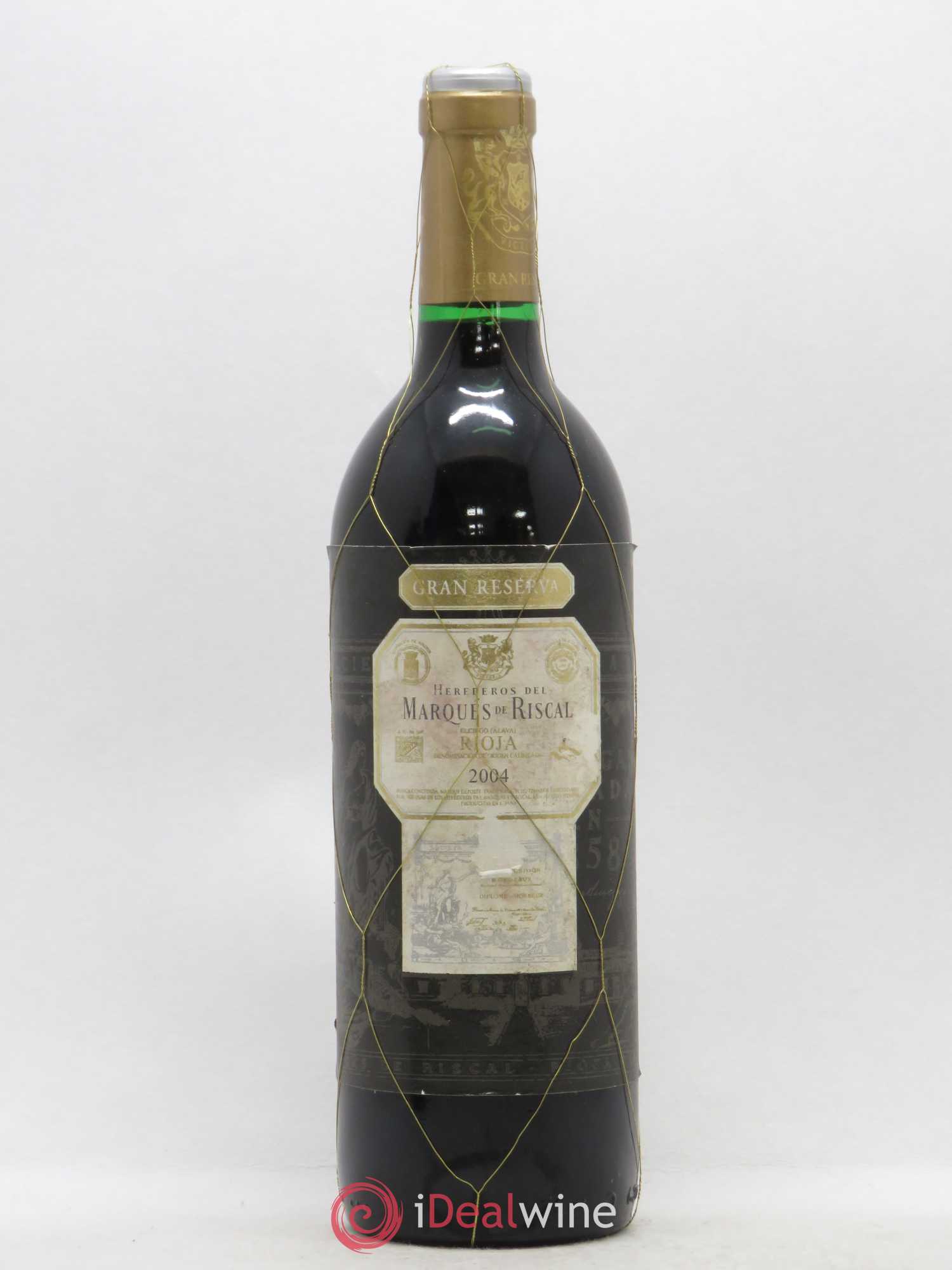 Rioja DOCA Gran Reserva Marqués de Riscal 2004 - Lot of 1 bottle - 0