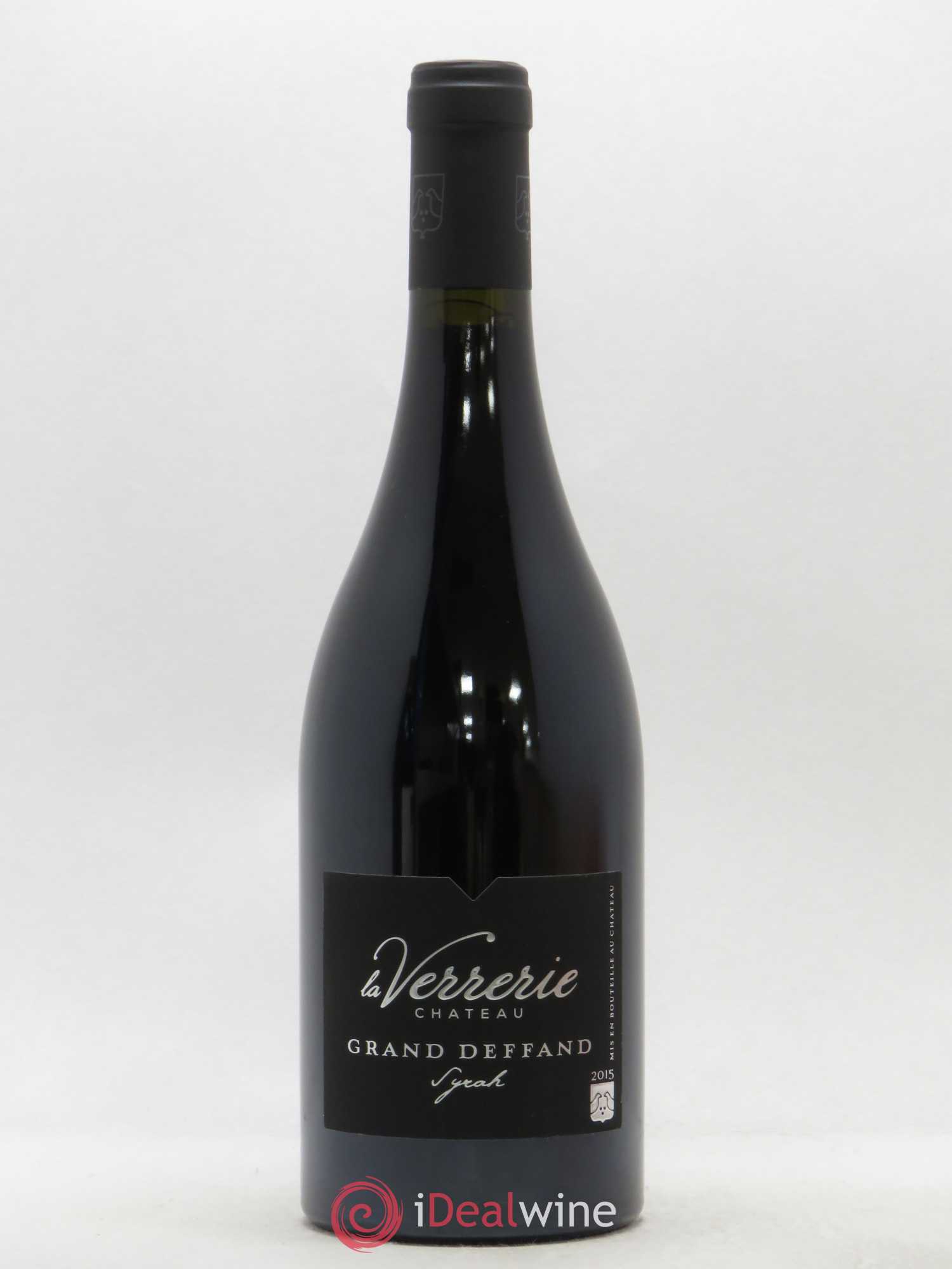 Luberon Grand Deffand Château La Verrerie Syrah 2015 - Lot de 1 bouteille - 0