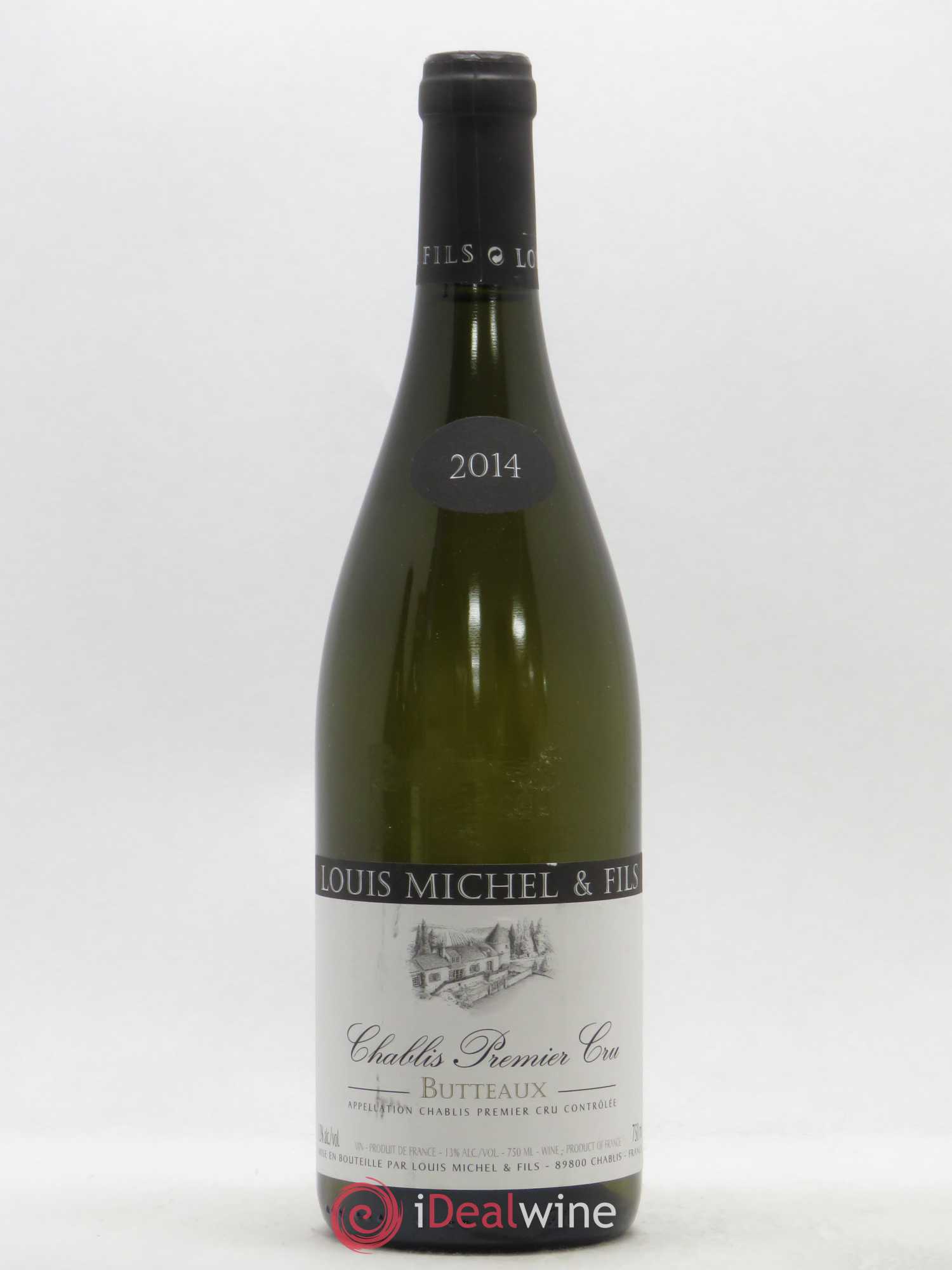 Chablis 1er Cru Butteaux Louis Michel et Fils 2014 - Lot de 1 bouteille - 0