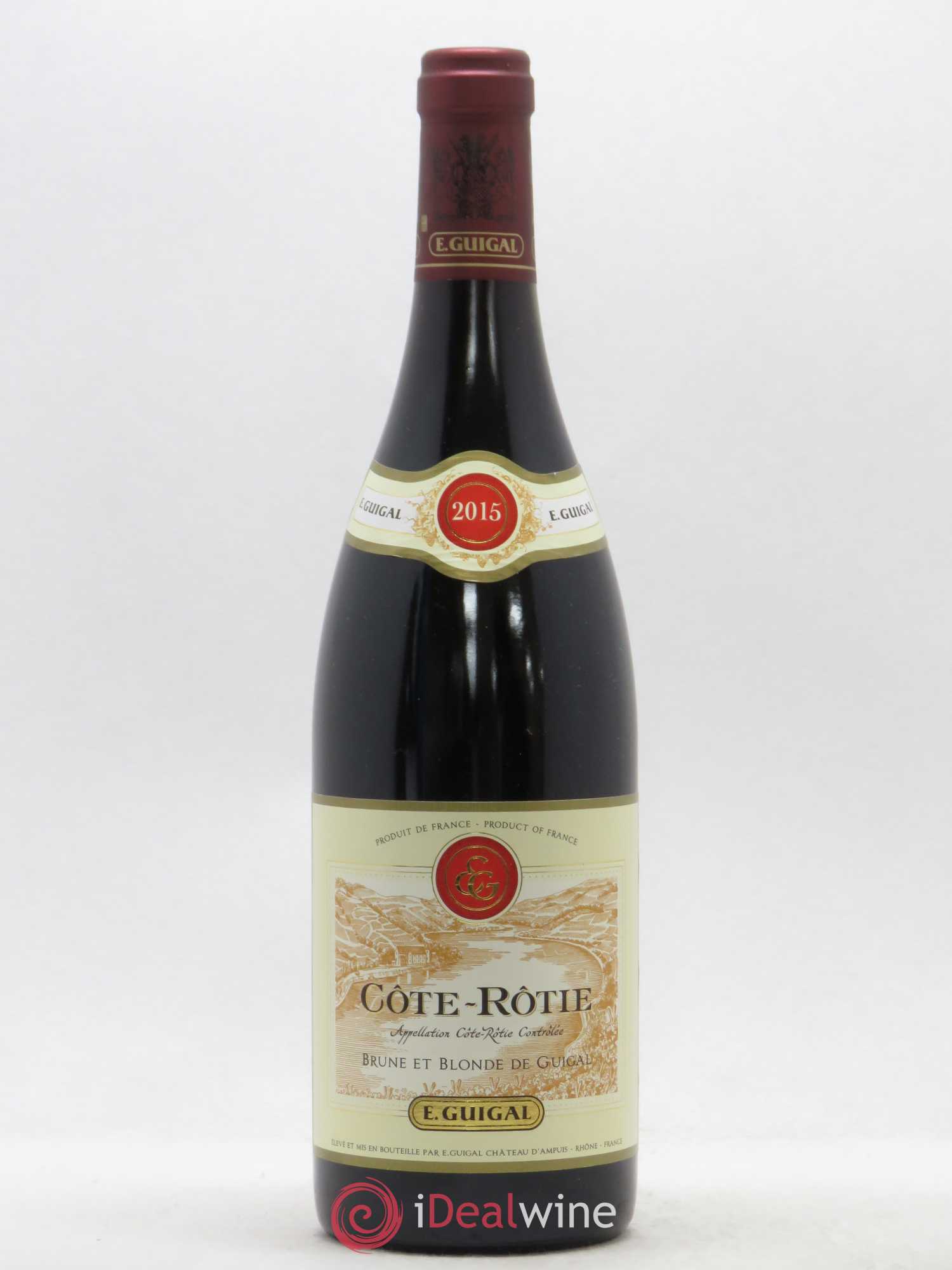 Côte-Rôtie Côtes Brune et Blonde Guigal 2015 - Lot de 1 bouteille - 0