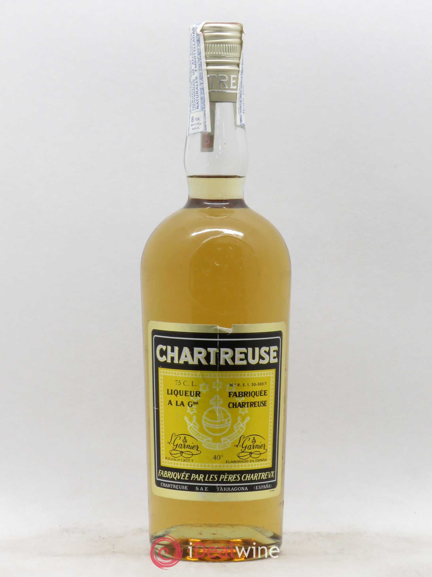 Chartreuse Tarragone Jaune Pères Chartreux période 1973 - 1985 - Posten von 1 Flasche - 0