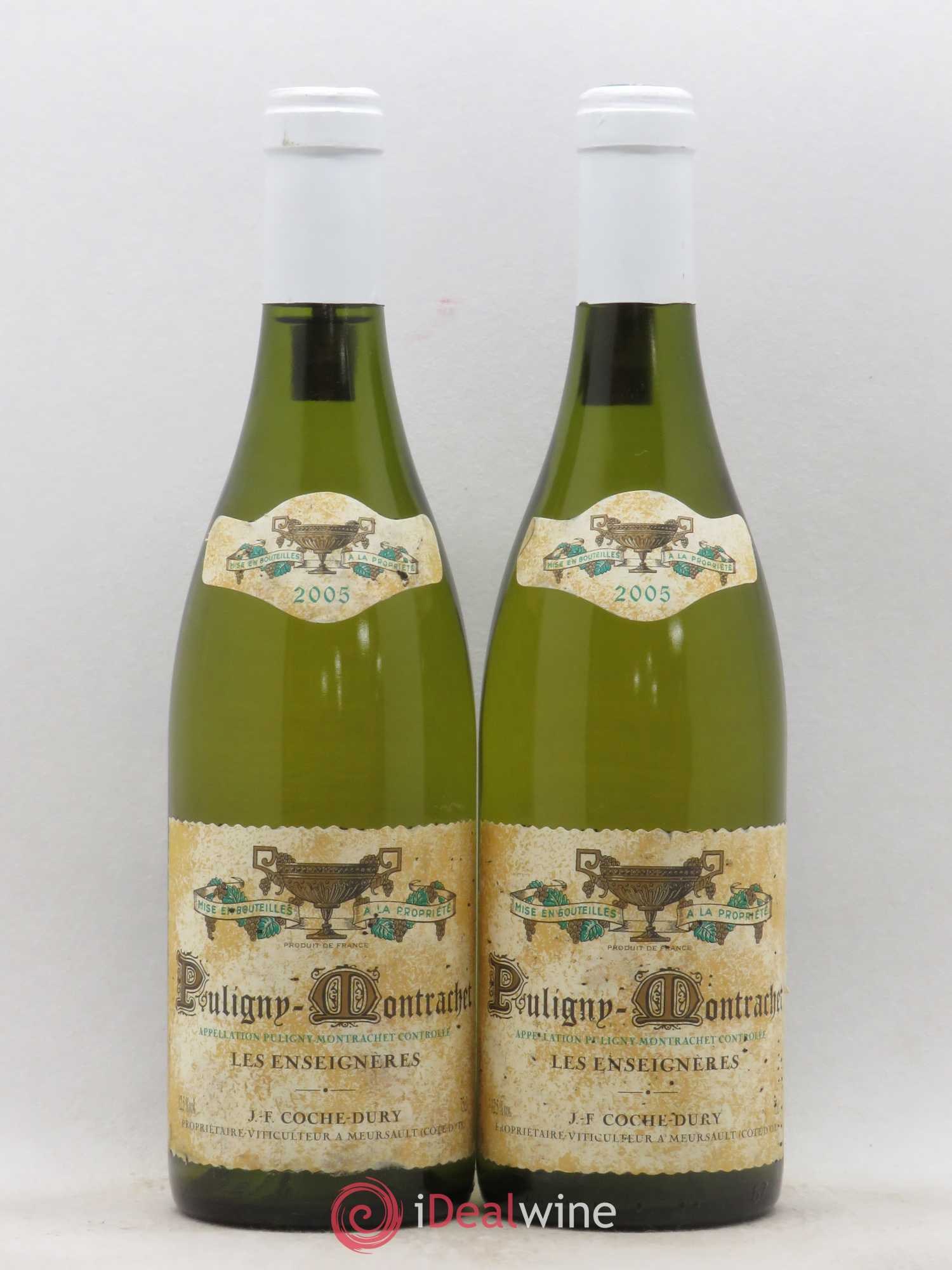 Puligny-Montrachet Les Enseignères Coche Dury (Domaine) 2005 - Lot de 2 bouteilles - 0