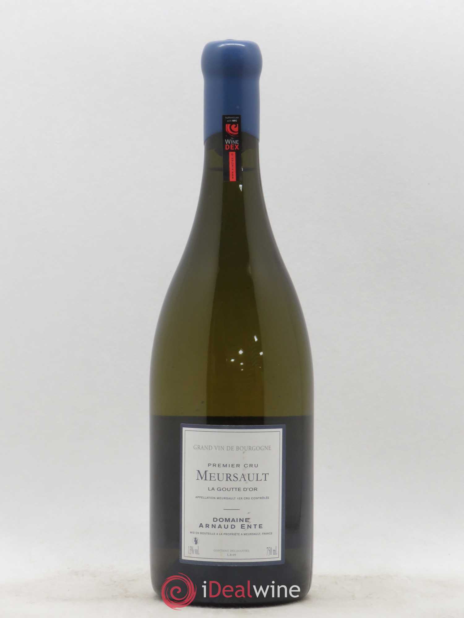 Meursault 1er Cru Goutte d'Or Arnaud Ente 2009 - Lot de 1 bouteille - 1
