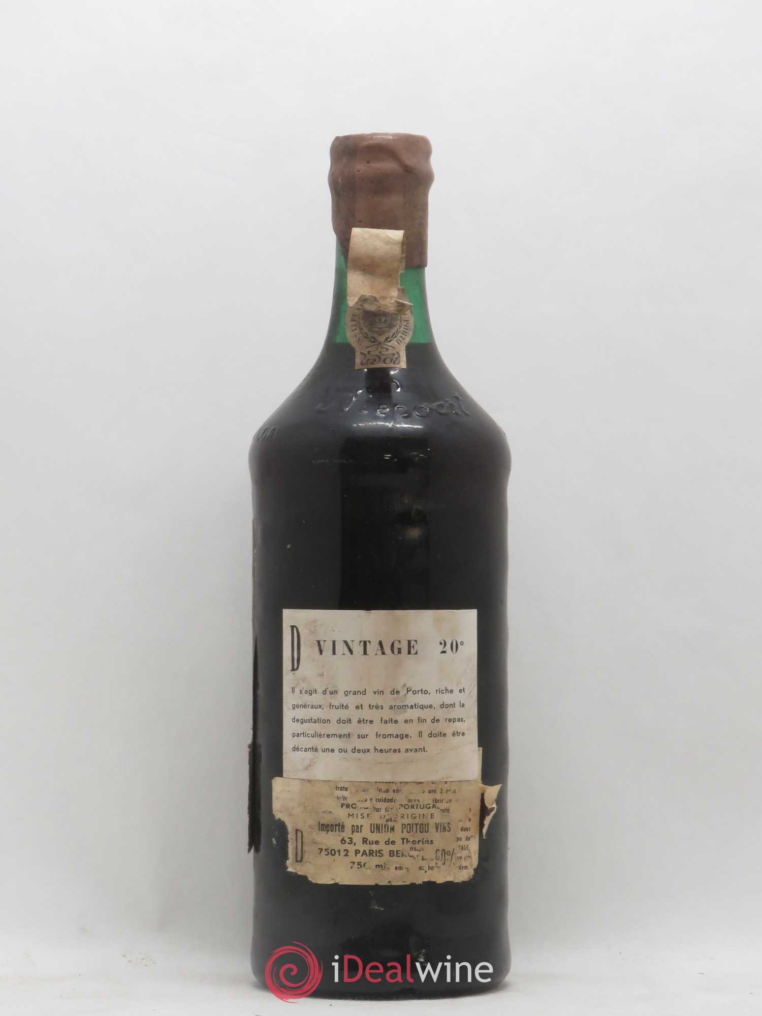 Porto Vintage Niepoort 1963 - Lot de 1 bouteille - 1