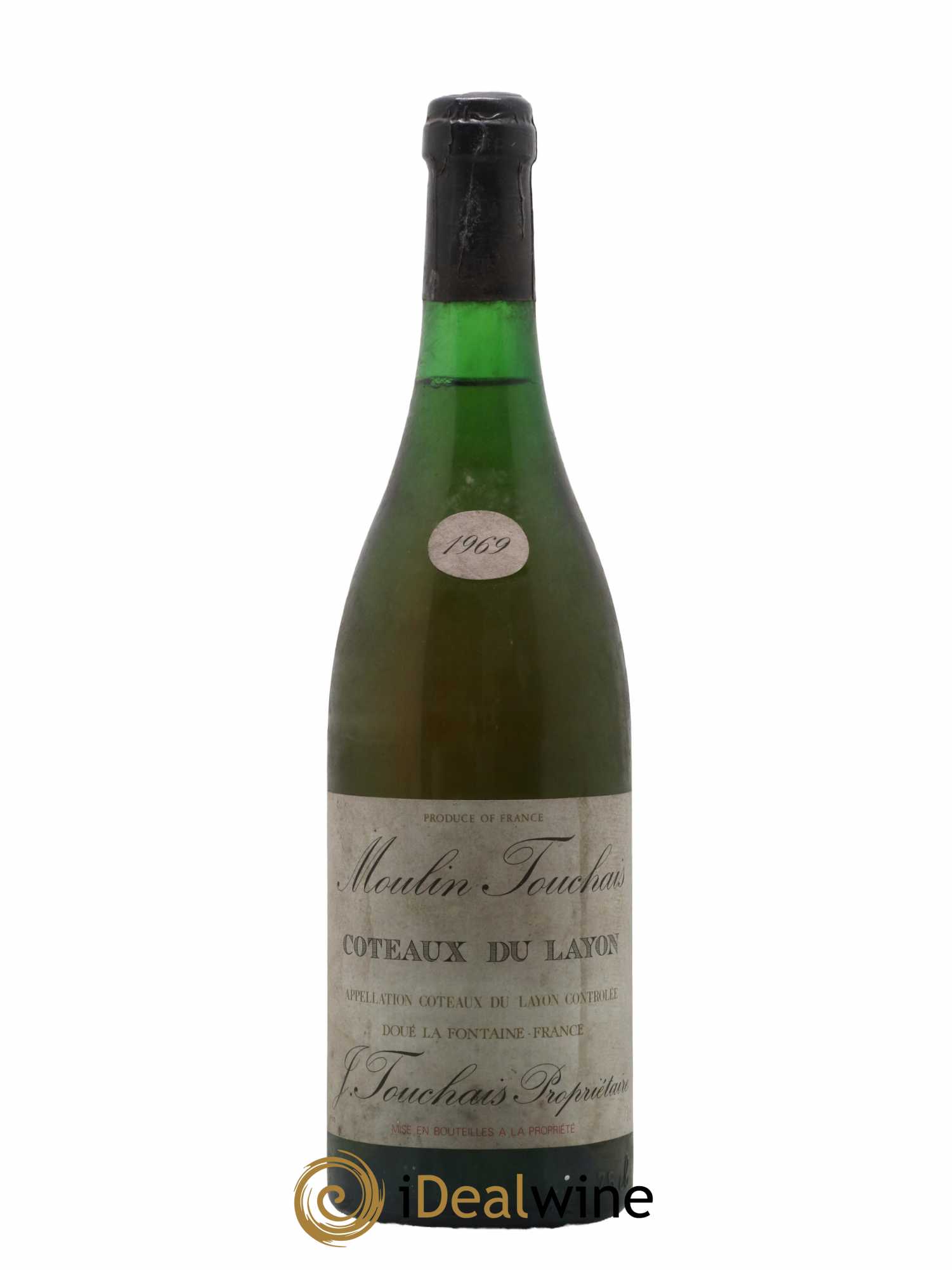 Coteaux du Layon Moulin Touchais 1969 - Lotto di 1 bottiglia - 0