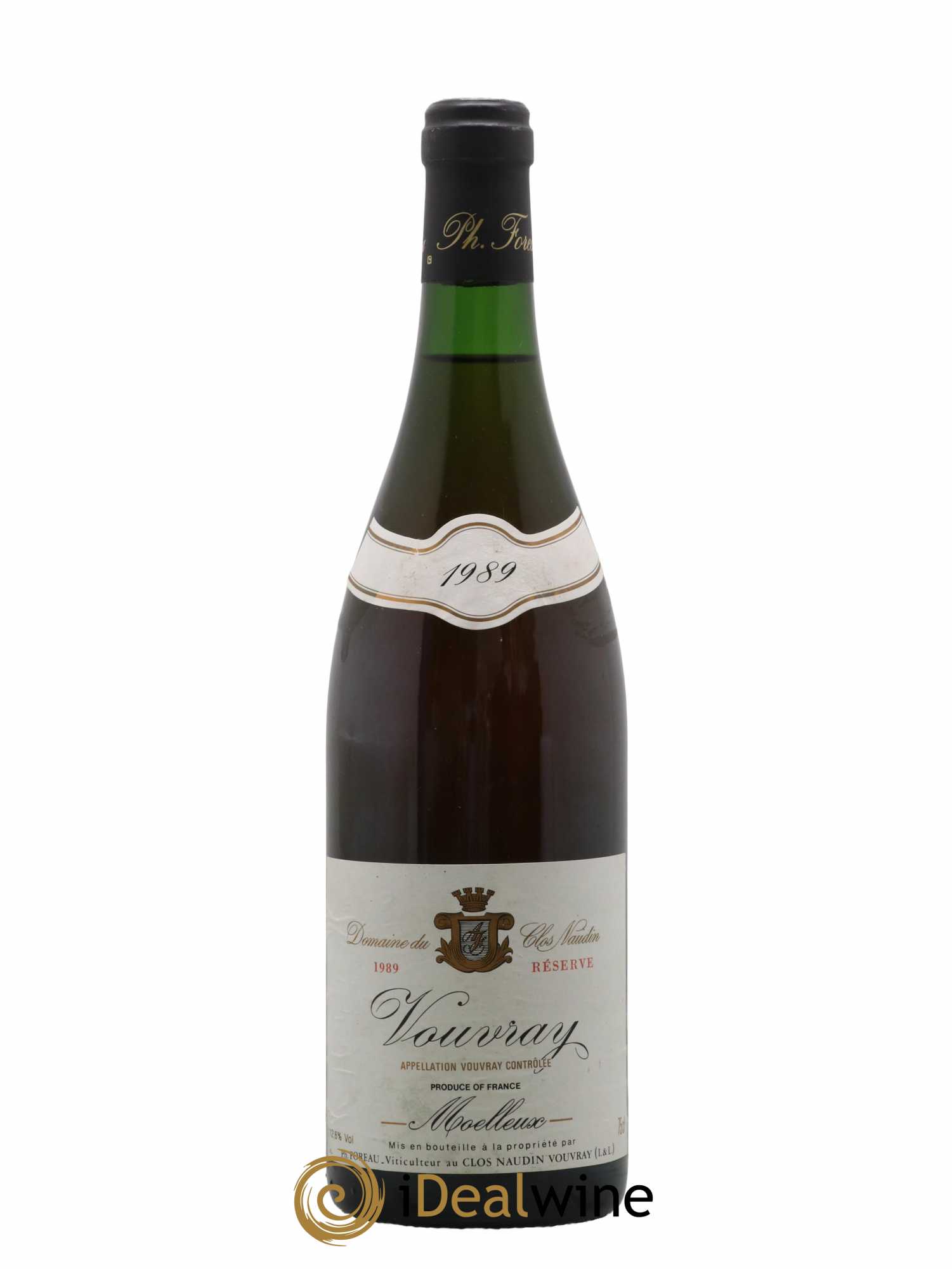 Vouvray Moelleux Réserve Clos Naudin - Philippe Foreau 1989 - Lotto di 1 bottiglia - 0