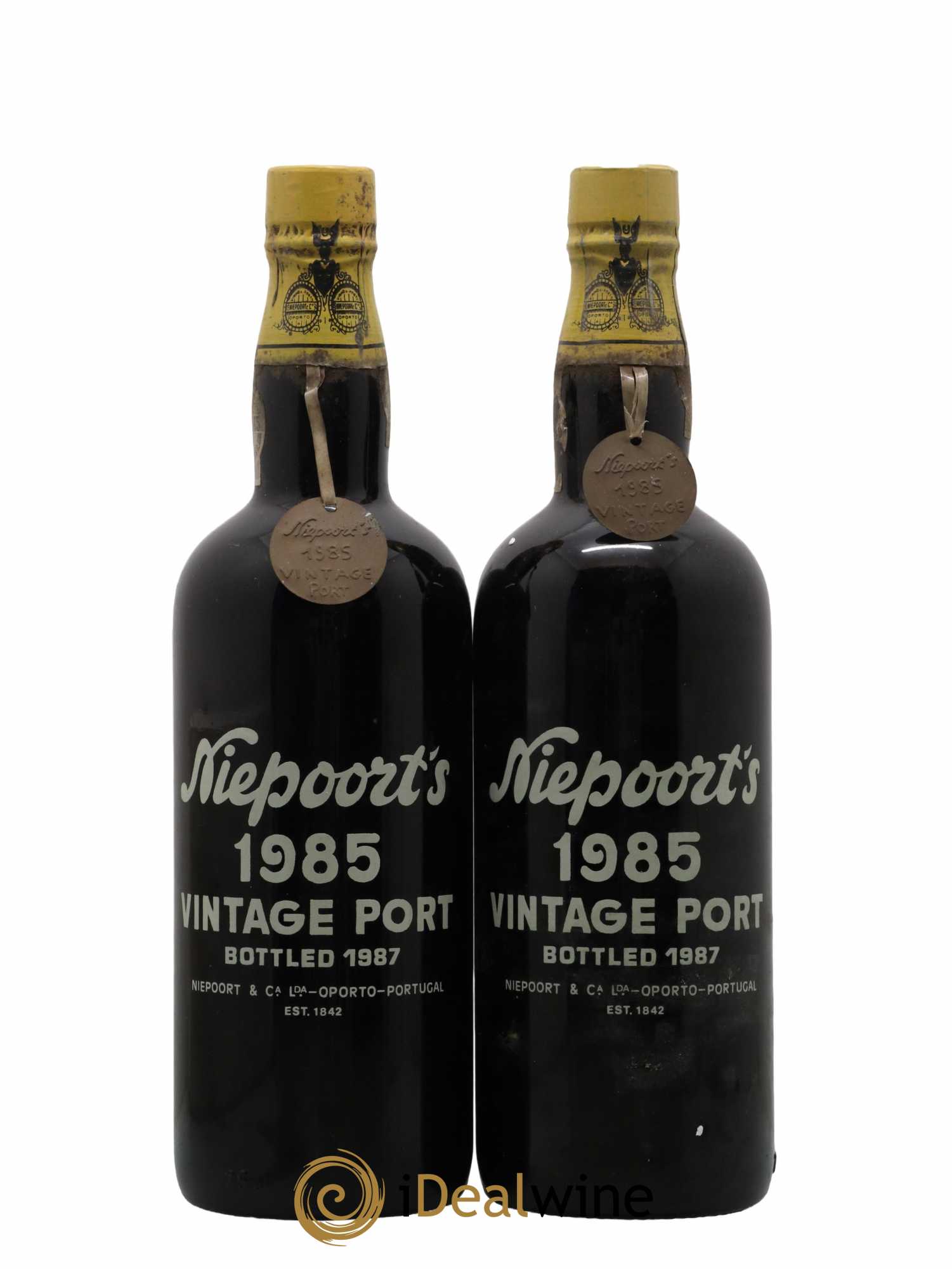 Porto Vintage Niepoort 1985 - Lot de 2 bouteilles - 0