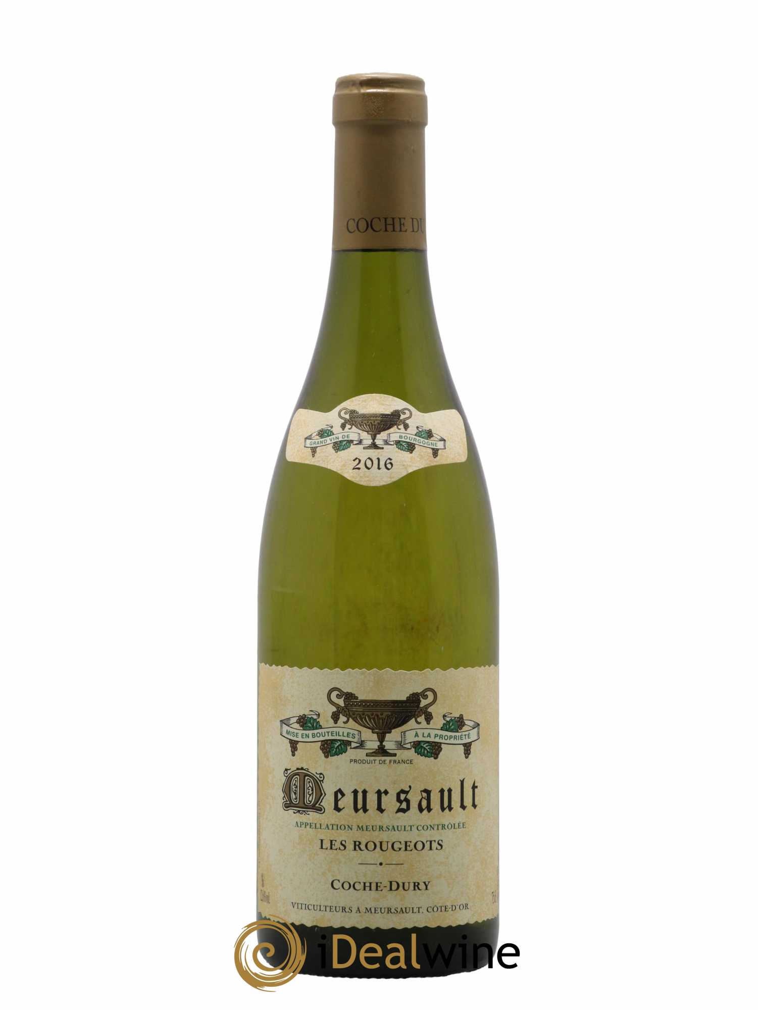 Meursault Les Rougeots Coche Dury (Domaine) 2016 - Lot de 1 bouteille - 0