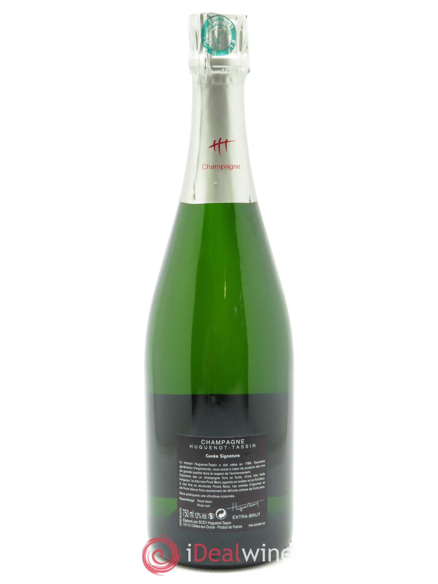 Signature Extra-Brut Huguenot-Tassin - Lot de 1 bouteille - 1