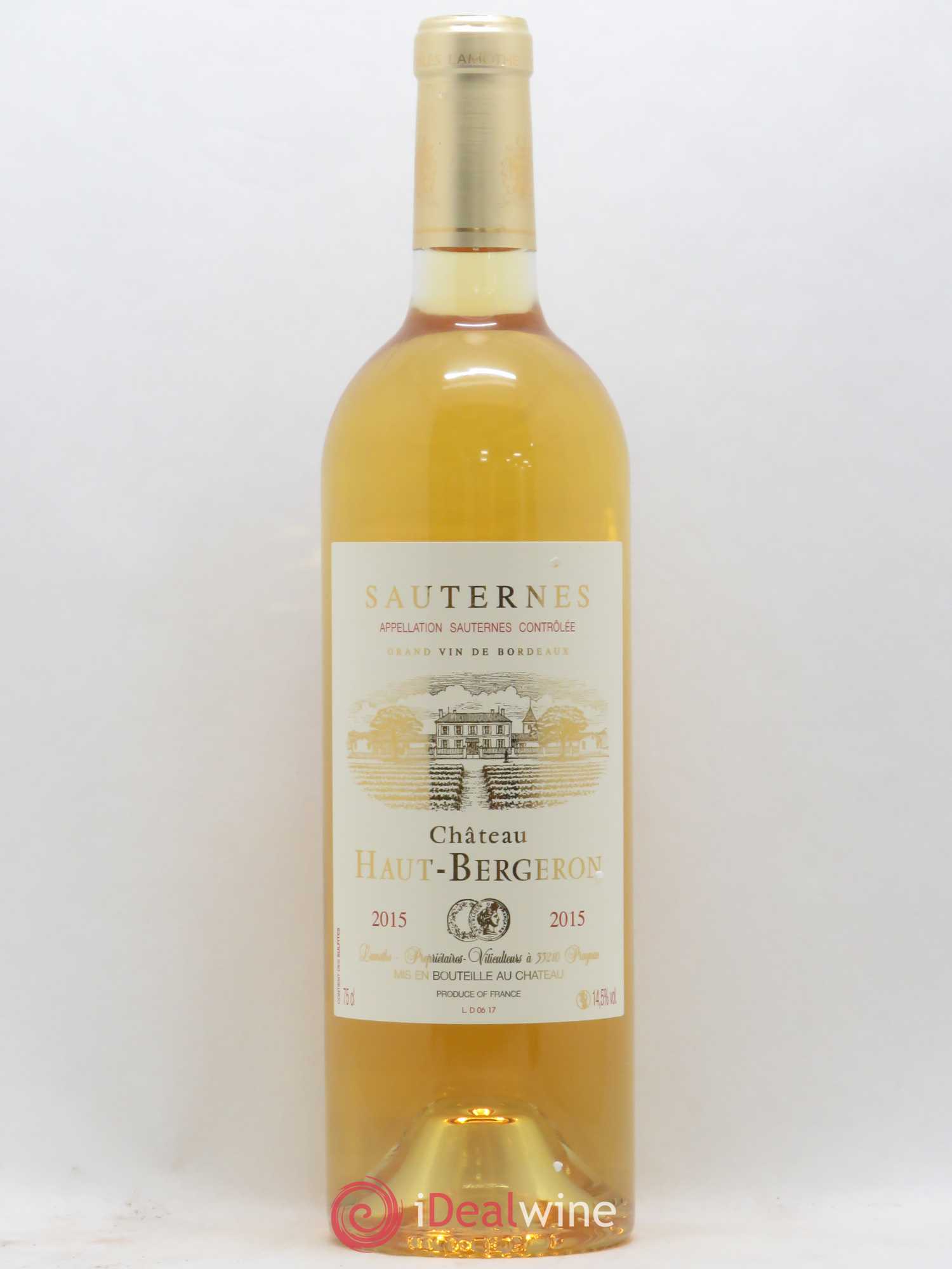 Château Haut-Bergeron 2015 - Lotto di 1 bottiglia - 0