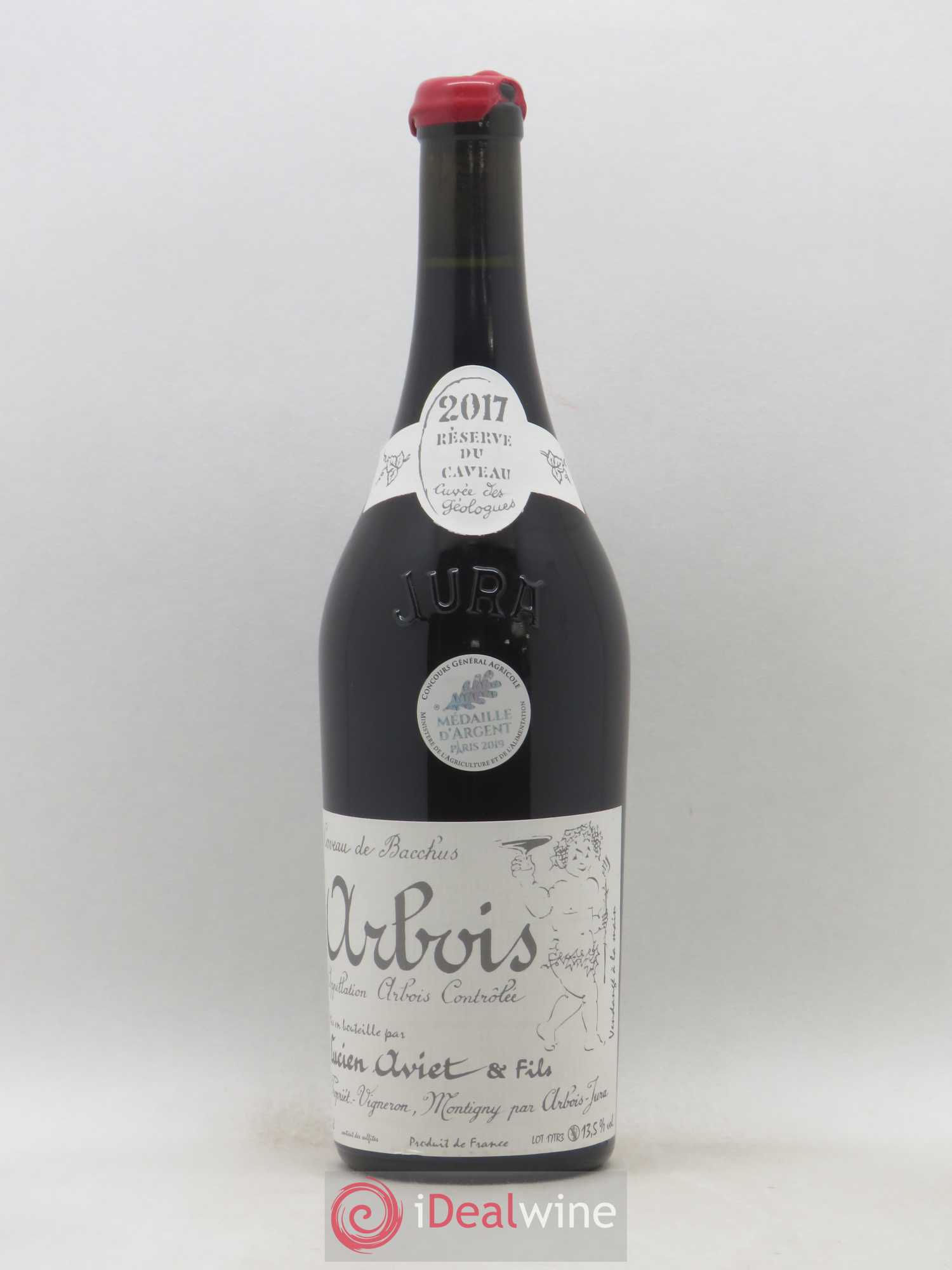 Arbois Trousseau Cuvée des Géologues Domaine Lucien Aviet (sans prix de réserve) 2017 - Posten von 1 Flasche - 0
