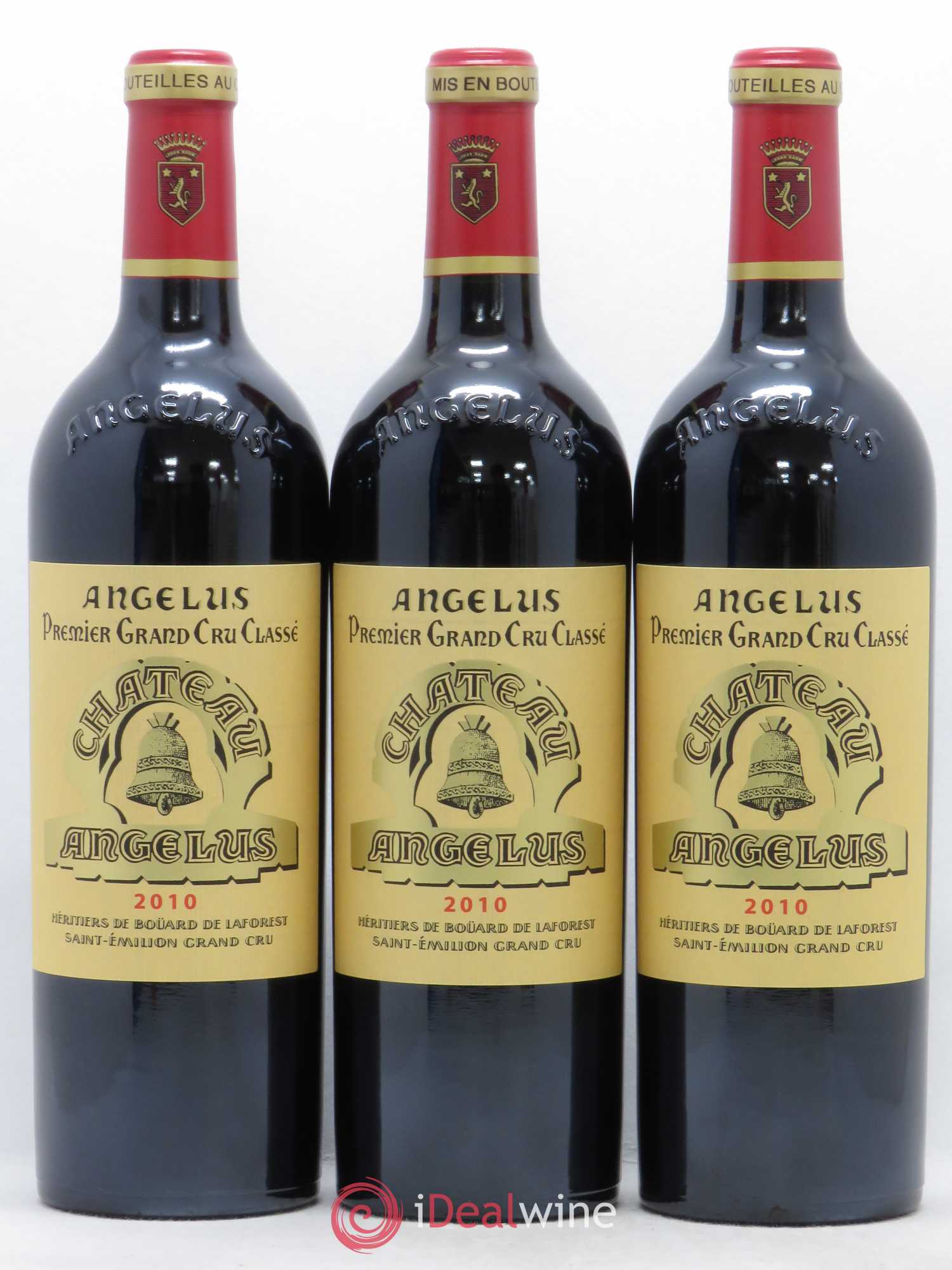Château Angélus 1er Grand Cru Classé A 2010 - Lot de 12 bouteilles - 3