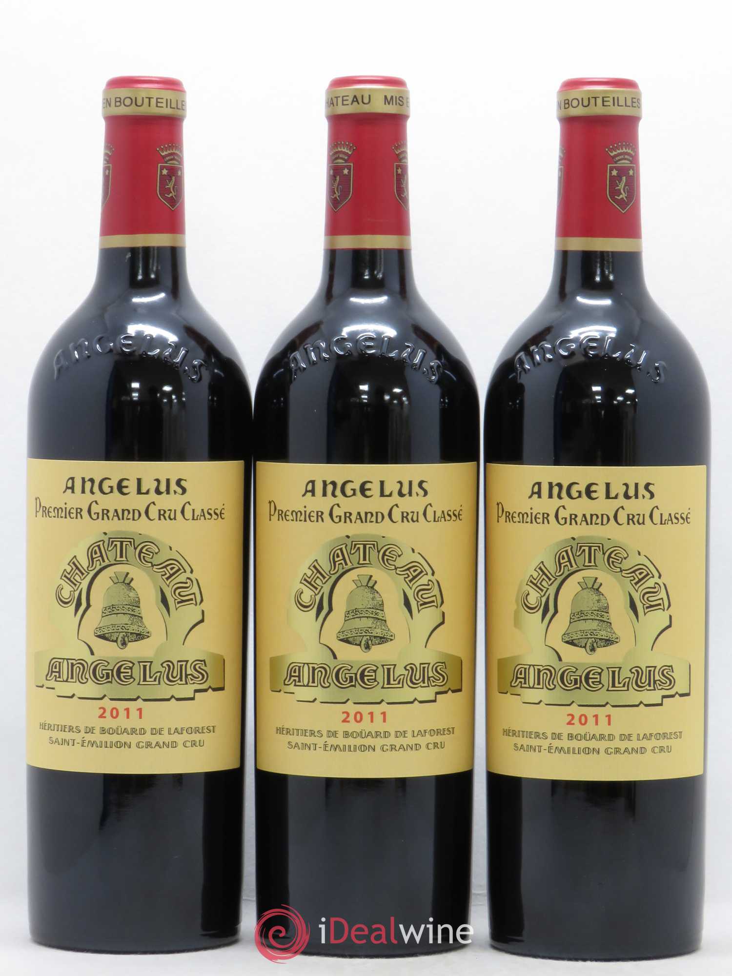 Château Angélus 1er Grand Cru Classé A 2011 - Lot de 12 bouteilles - 1