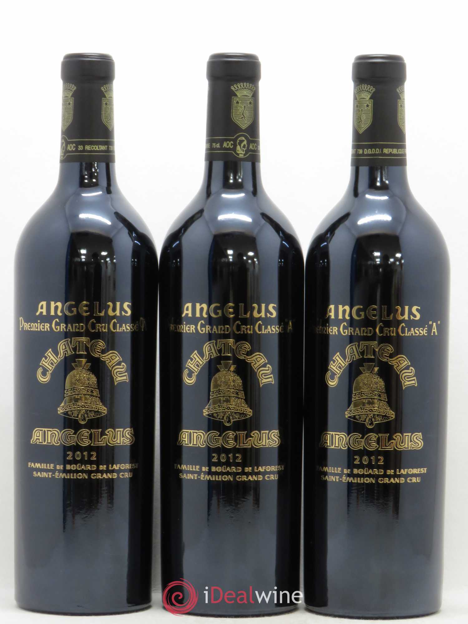 Château Angélus 1er Grand Cru Classé A 2012 - Lot de 12 bouteilles - 1