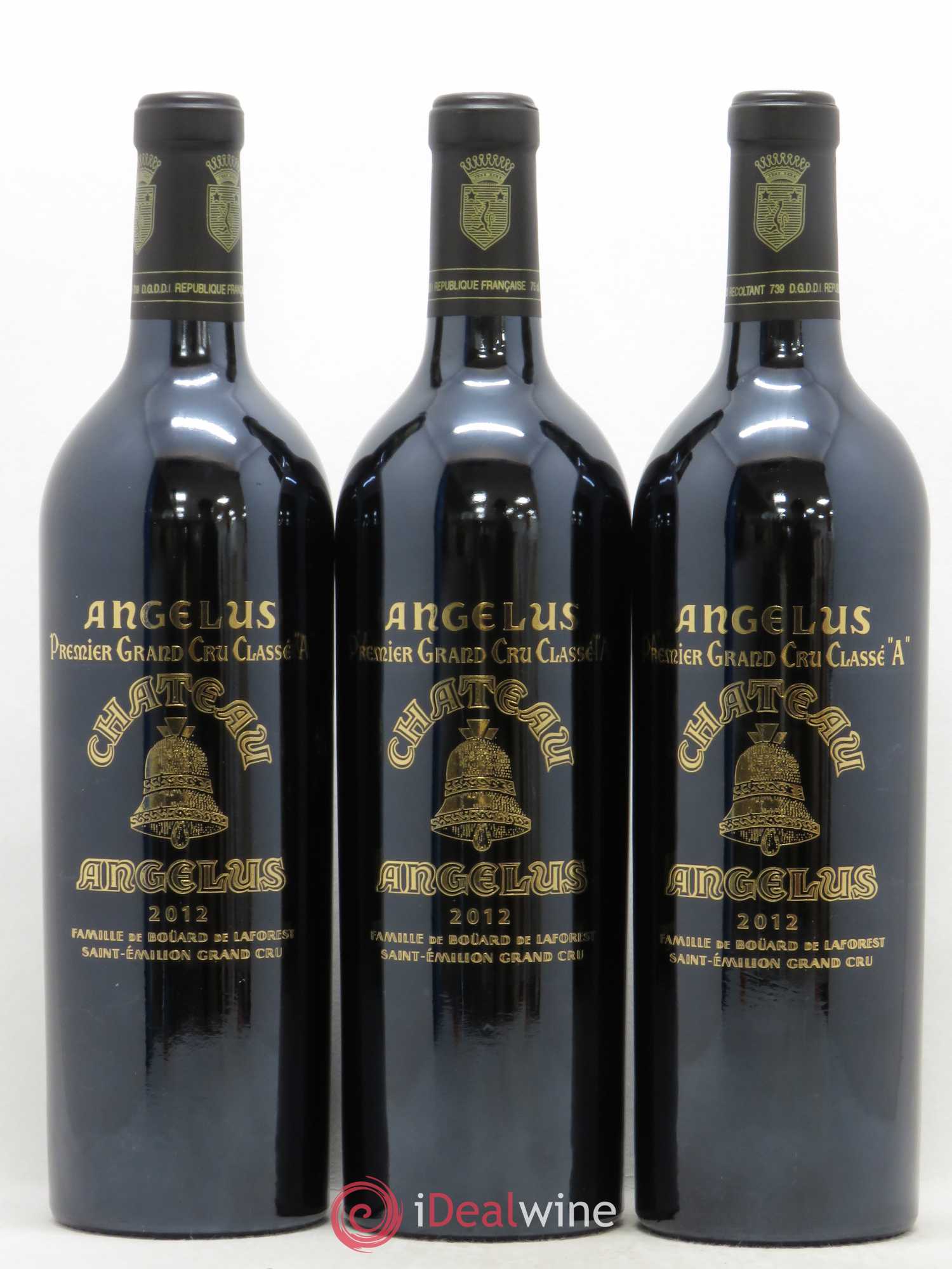 Château Angélus 1er Grand Cru Classé A 2012 - Lot de 12 bouteilles - 3