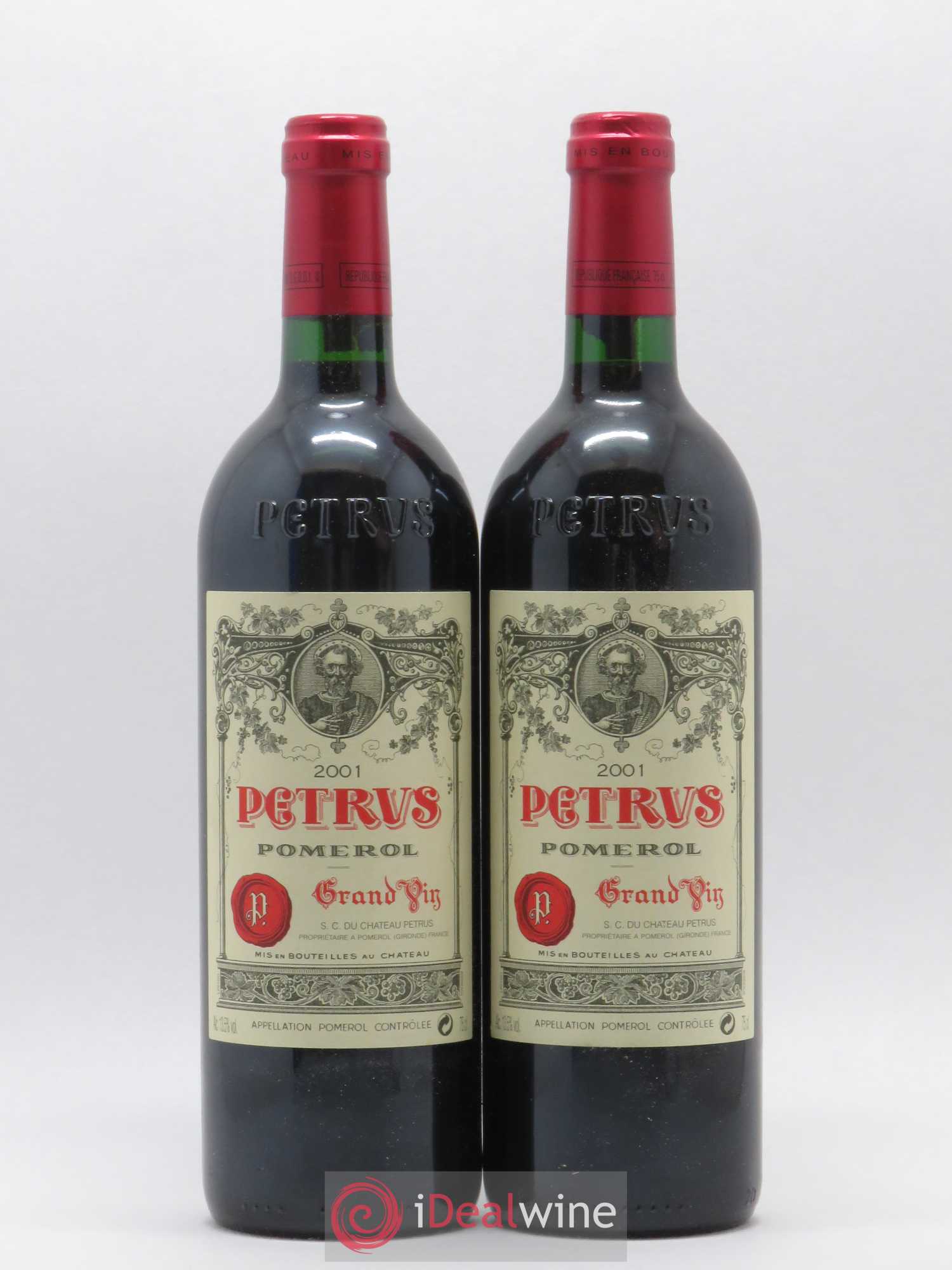 Petrus 2001 - Posten von 2 Flaschen - 0