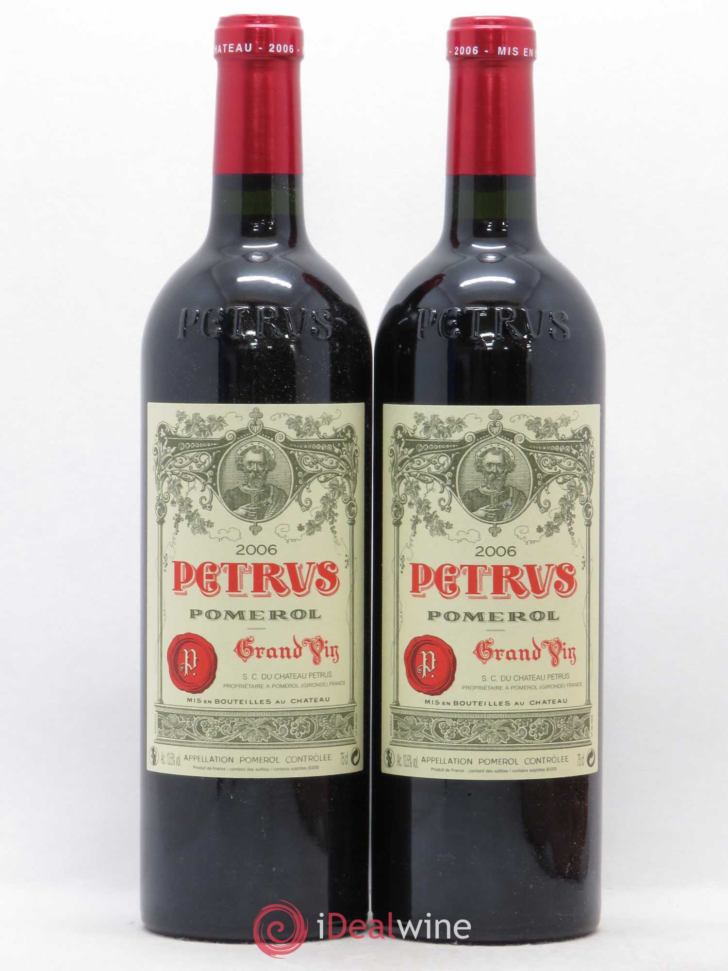 Petrus 2006 - Lot de 2 bouteilles - 0