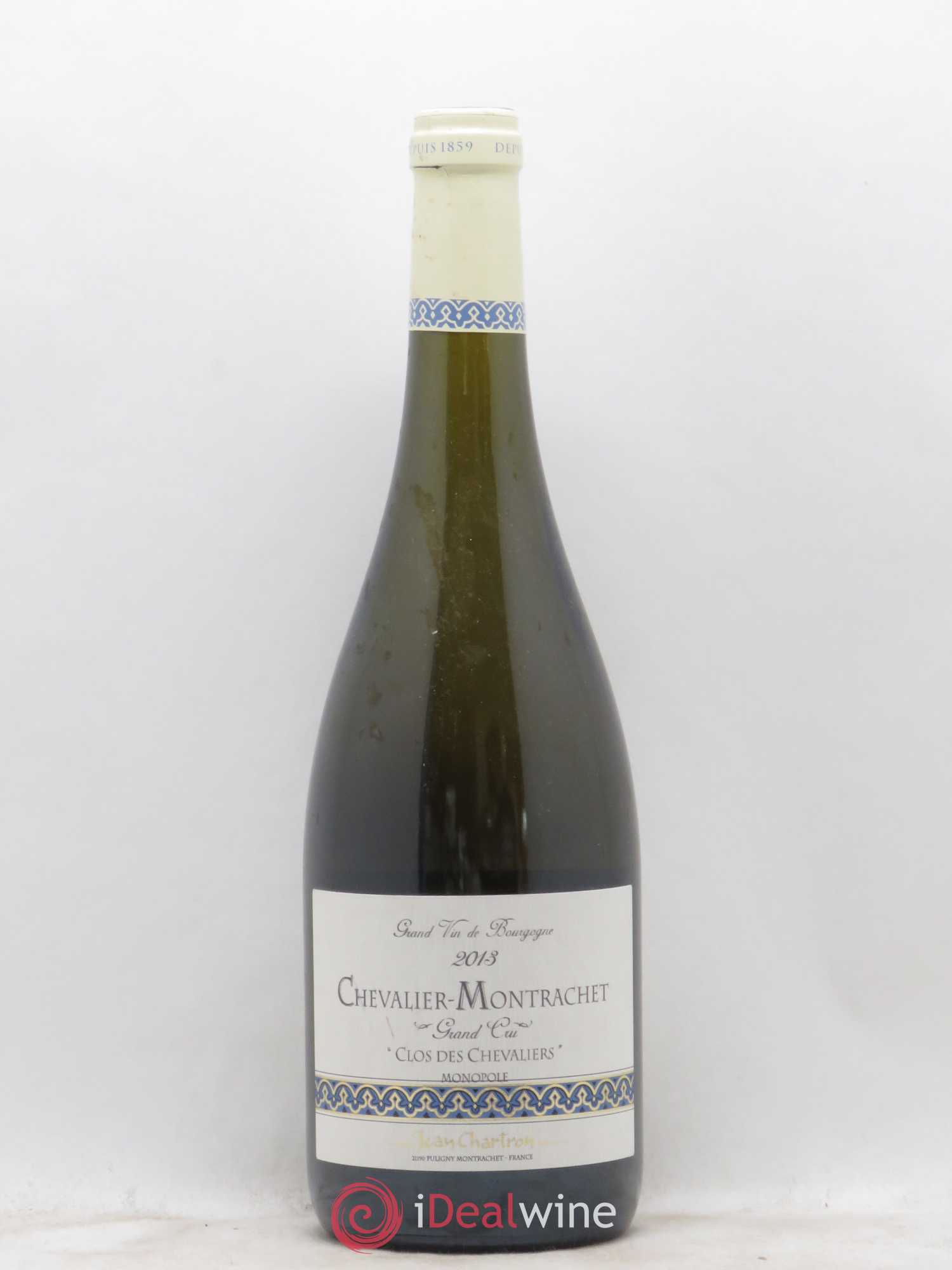 Chevalier-Montrachet Grand Cru Clos des Chevaliers Jean Chartron (Domaine) 2013 - Lot de 1 bouteille - 0