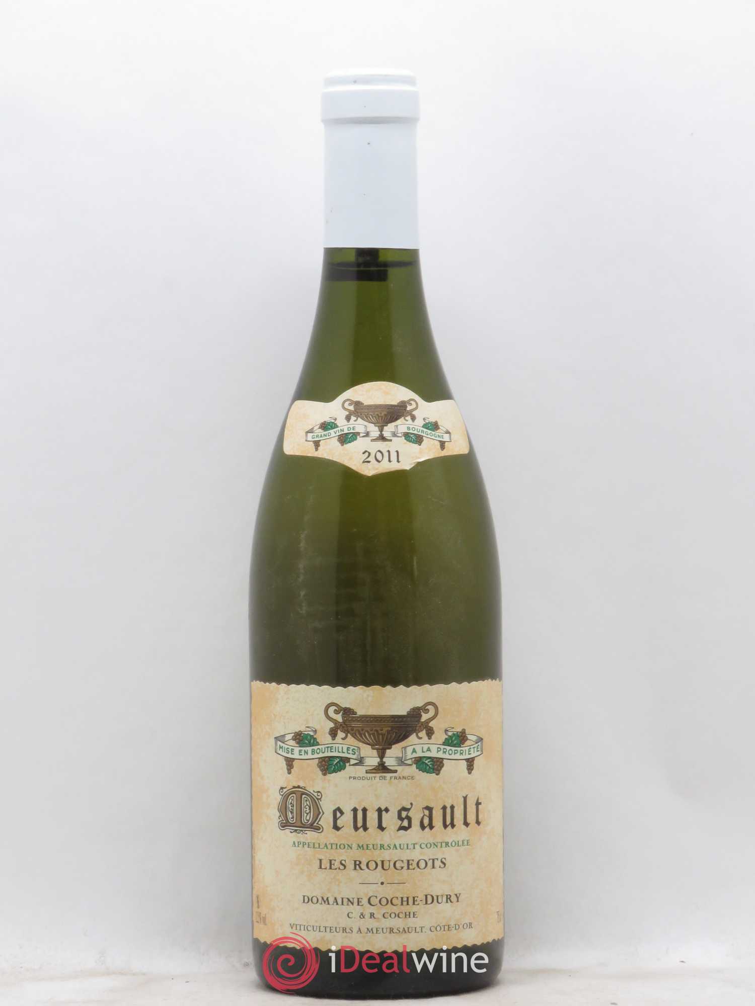 Meursault Les Rougeots Coche Dury (Domaine) 2011 - Lot de 1 bouteille - 0
