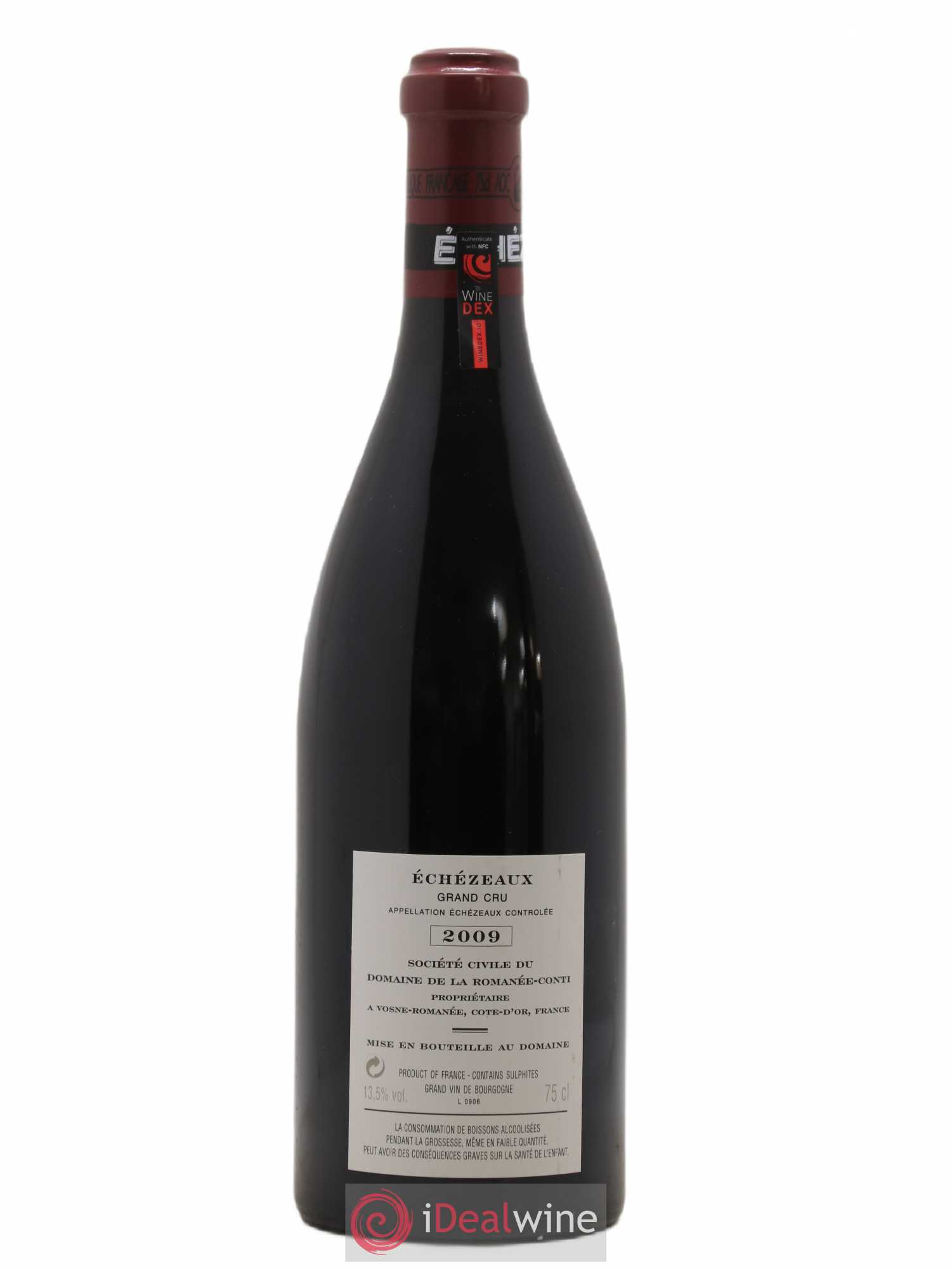 Echezeaux Grand Cru Domaine de la Romanée-Conti 2009 - Lot de 1 bouteille - 1