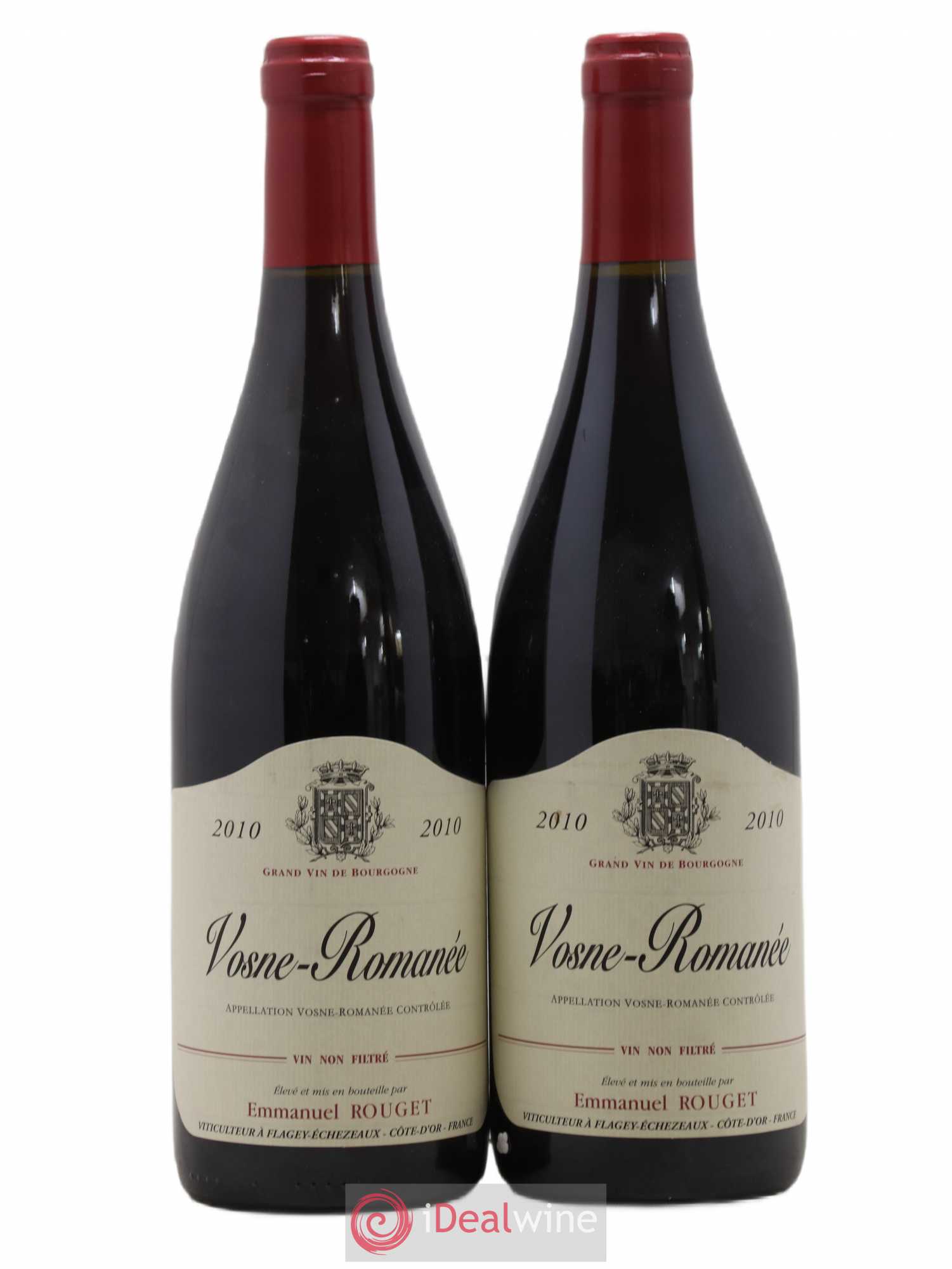 Vosne-Romanée Emmanuel Rouget 2010 - Lot of 2 bottles - 0