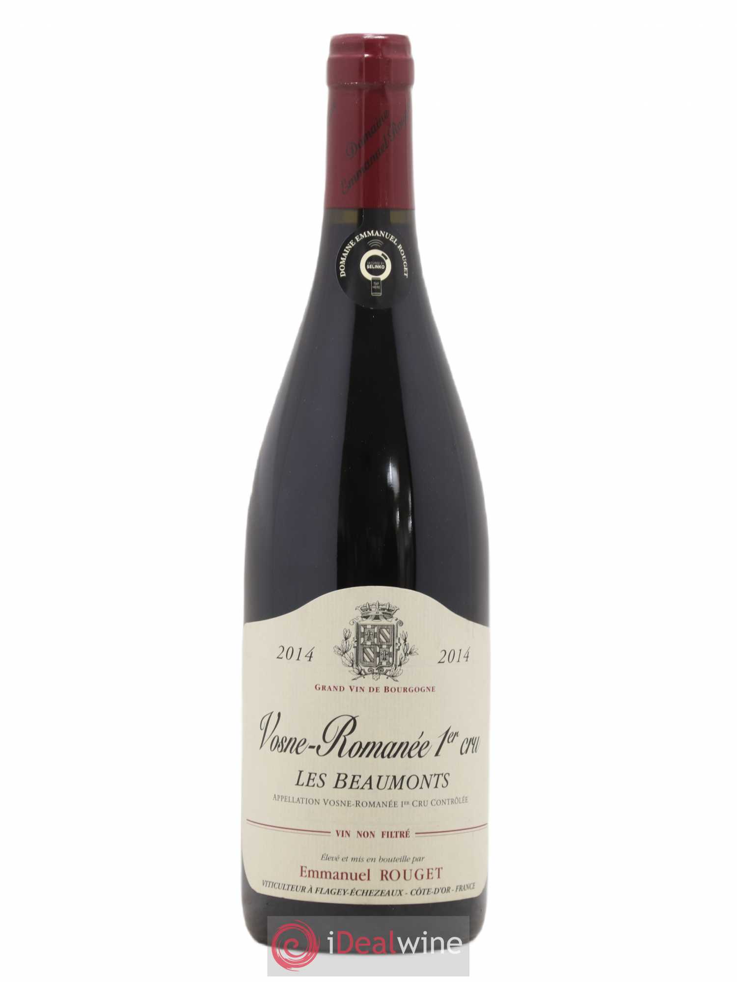 Vosne-Romanée 1er Cru Les Beaumonts Emmanuel Rouget 2014 - Lot de 1 bouteille - 0