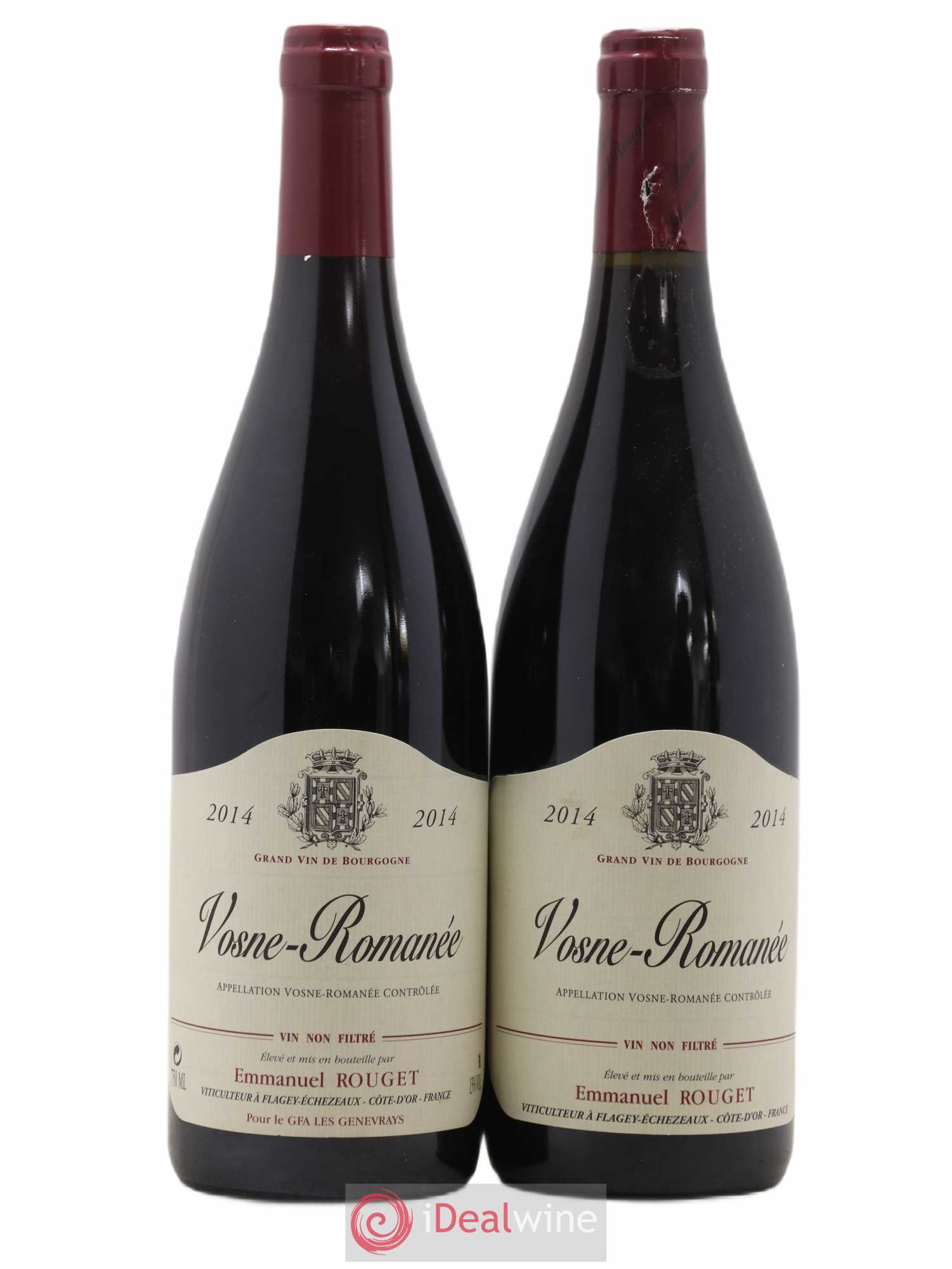 Vosne-Romanée Emmanuel Rouget 2014 - Lot of 2 bottles - 0