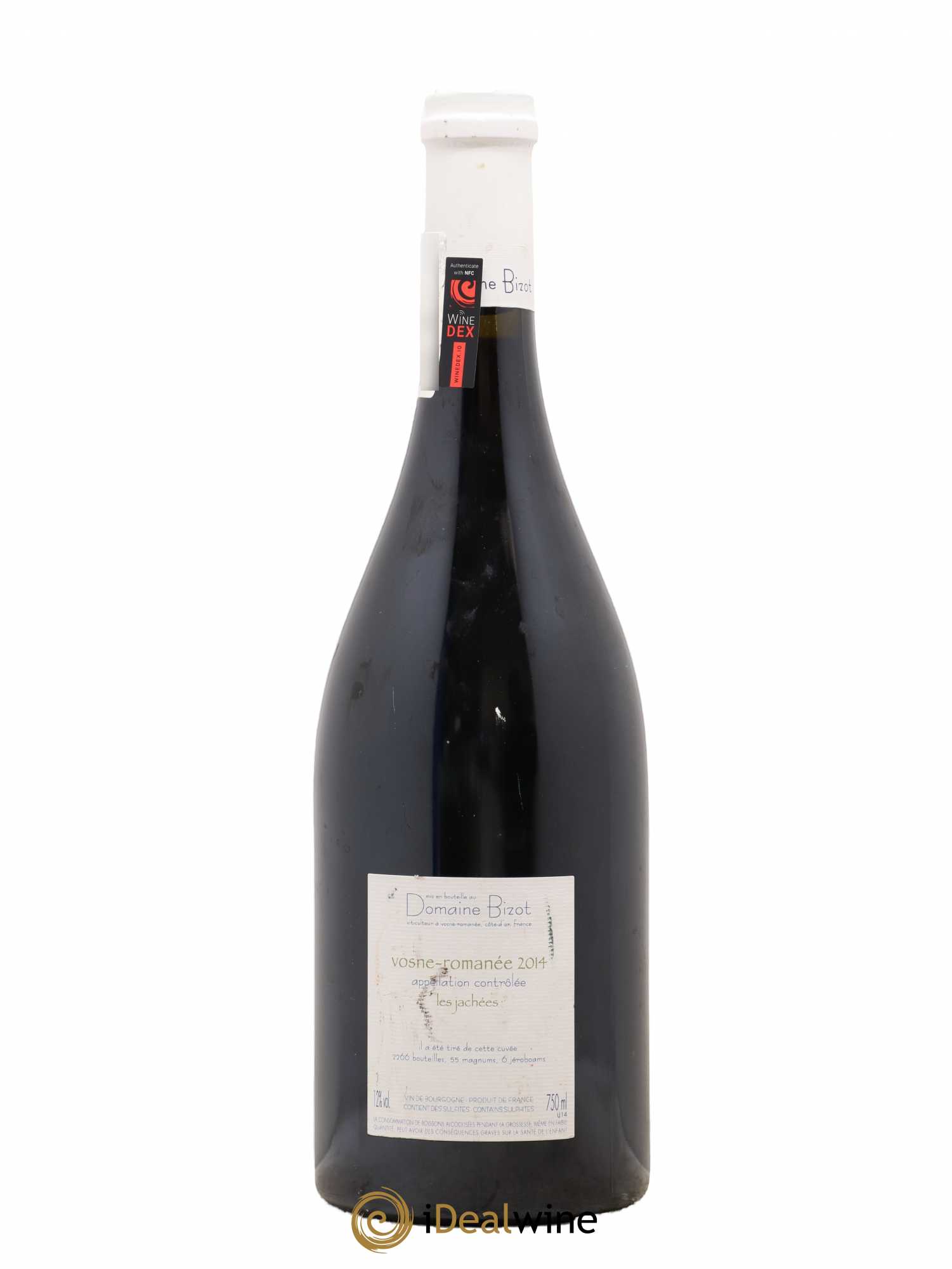 Vosne-Romanée Les Jachées Bizot (Domaine) 2014 - Lot de 1 bouteille - 1