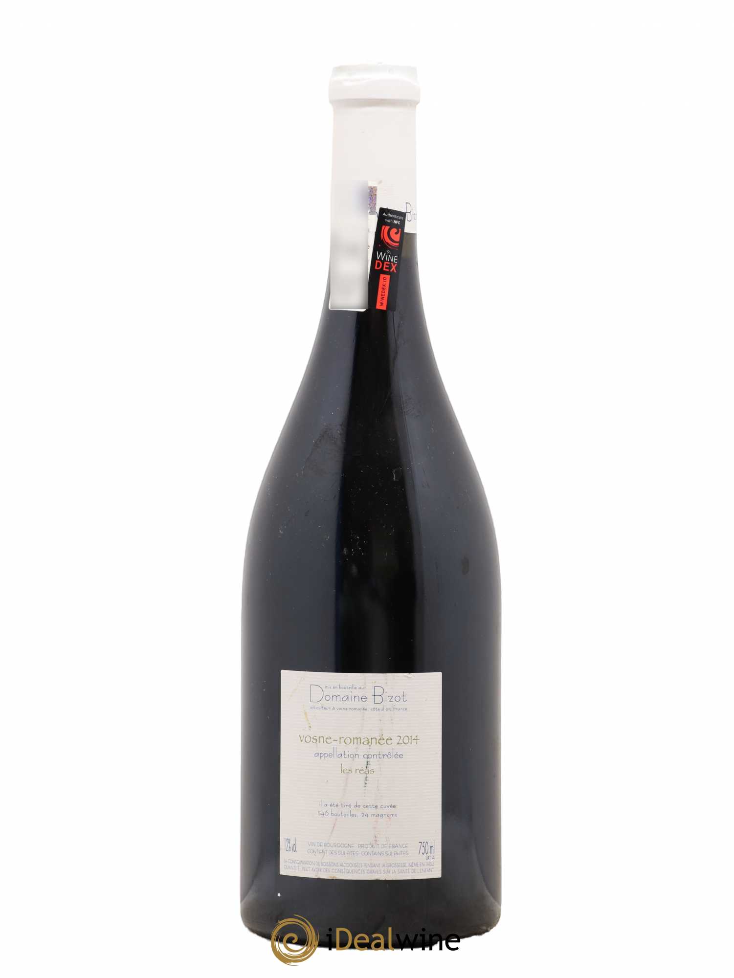 Vosne-Romanée Les Réas Bizot (Domaine) 2014 - Lot de 1 bouteille - 1
