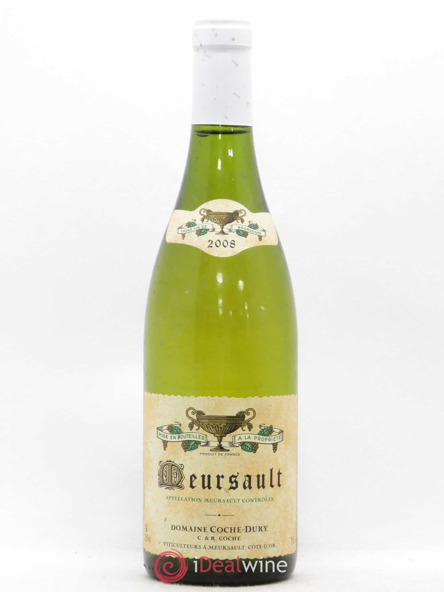 Meursault Coche Dury (Domaine) 2008 - Lot de 1 bouteille - 0