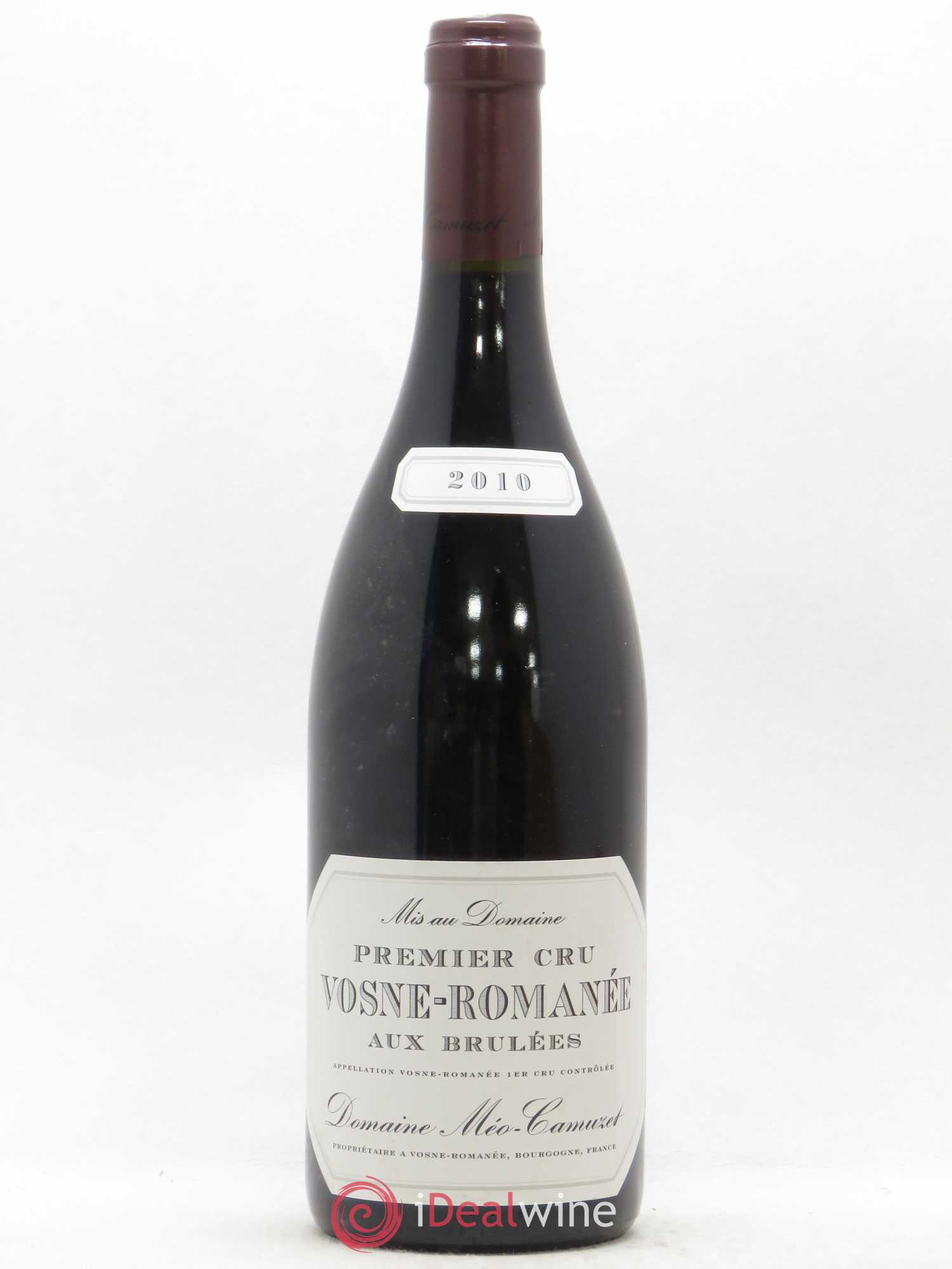 Vosne-Romanée 1er Cru Aux Brûlées Méo-Camuzet (Domaine) 2010 - Lot de 1 bouteille - 0